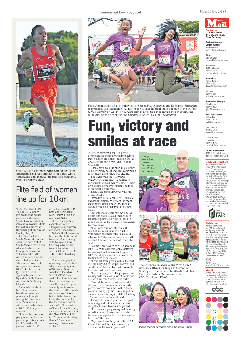 Berea Mail 30 June 2023 page 11