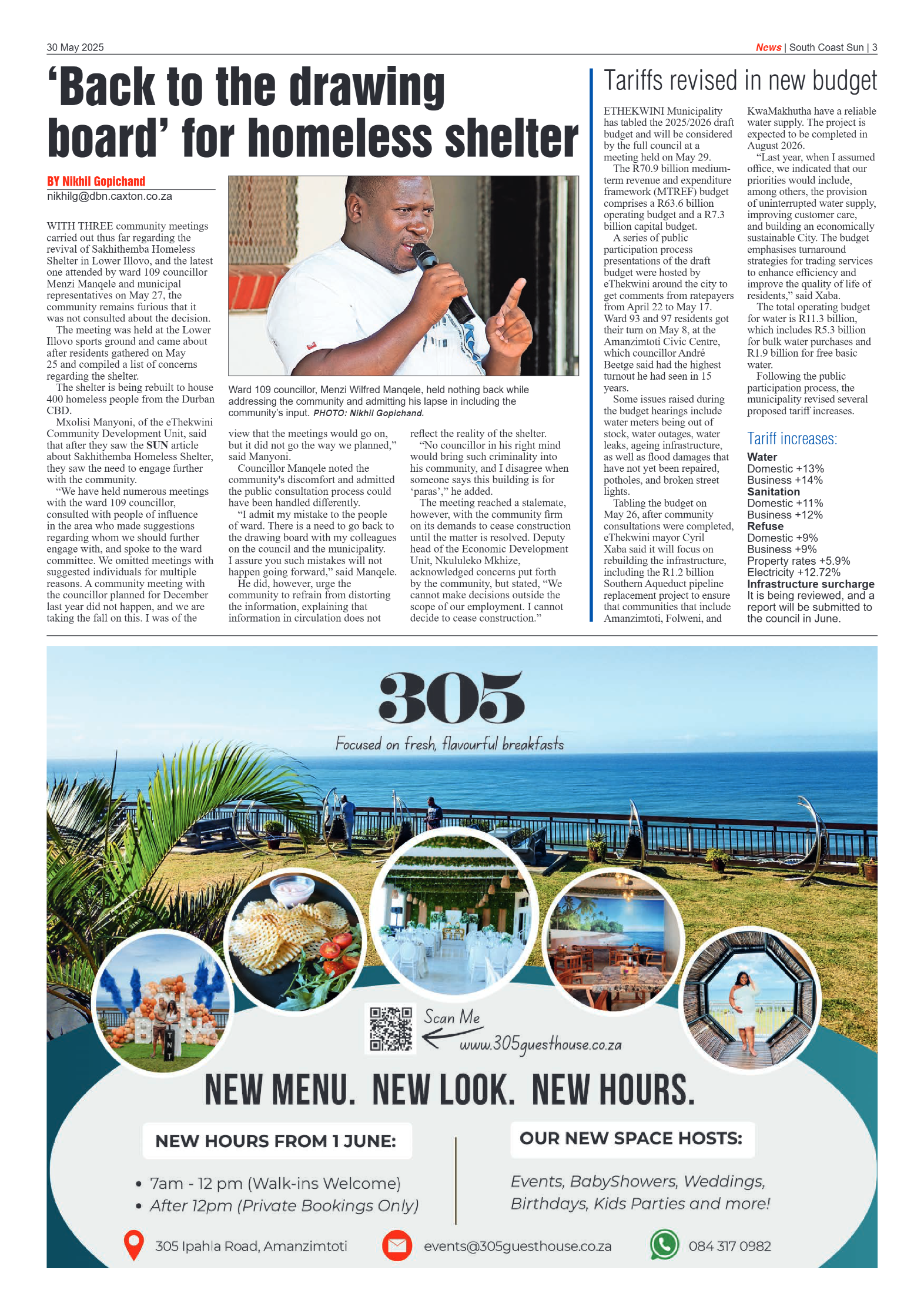 South Coast Sun 30 May 2025 page 3