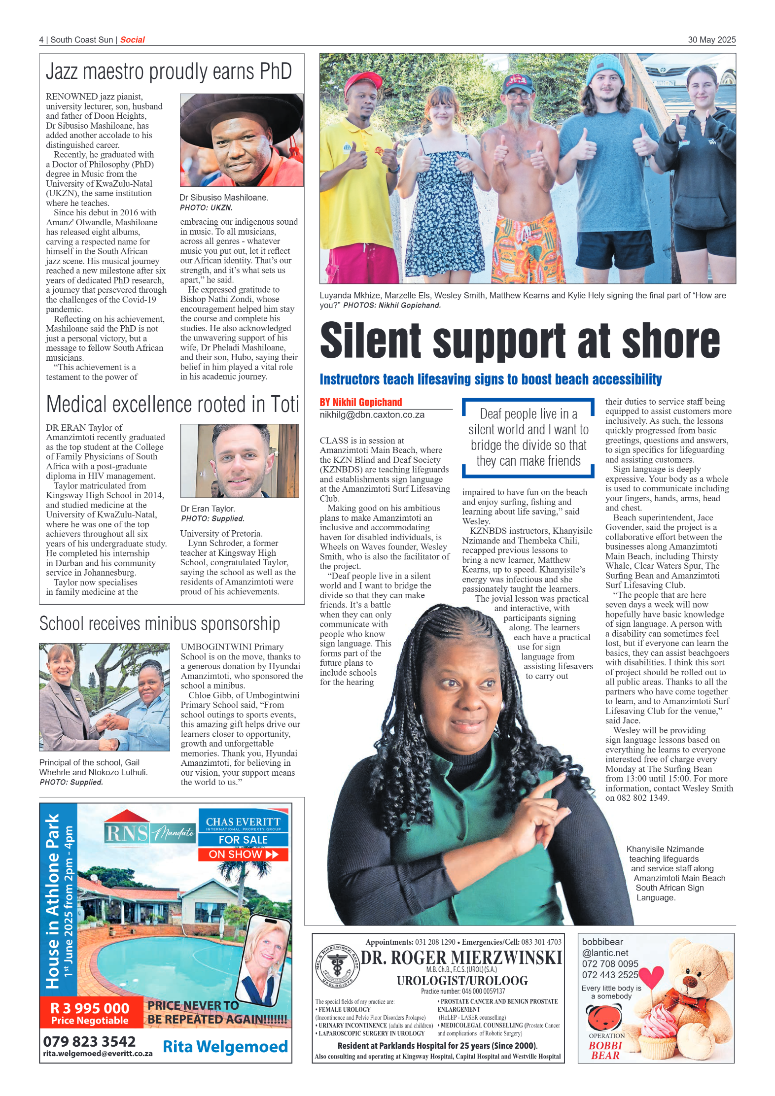 South Coast Sun 30 May 2025 page 4