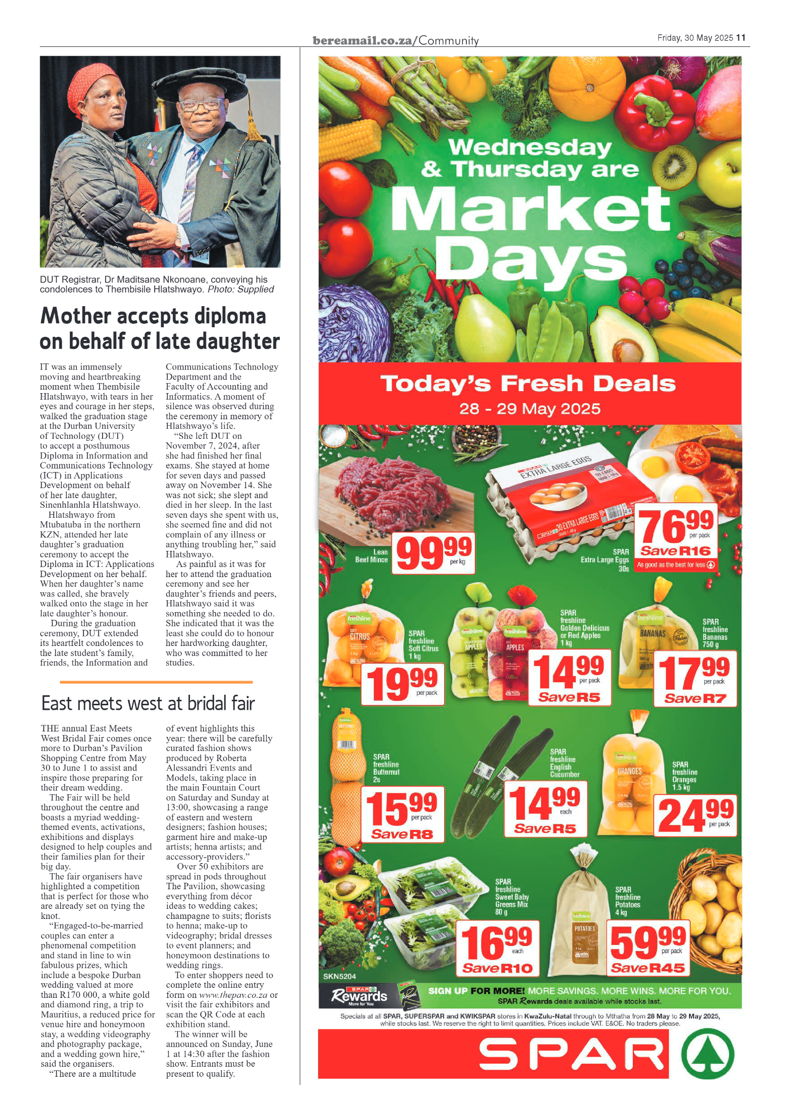 Berea Mail 30 May 2025 page 11