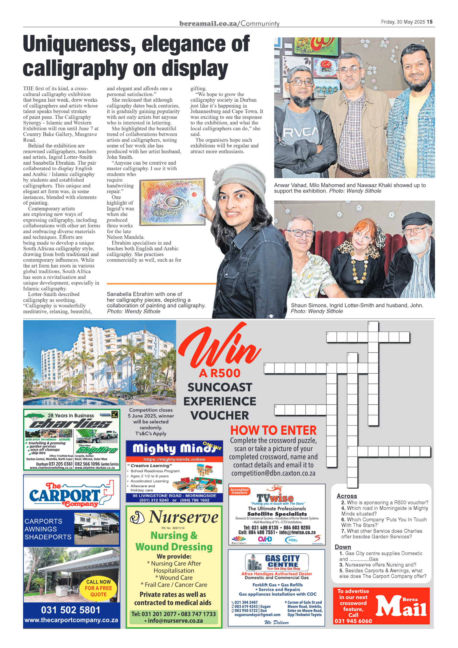 Berea Mail 30 May 2025 page 15