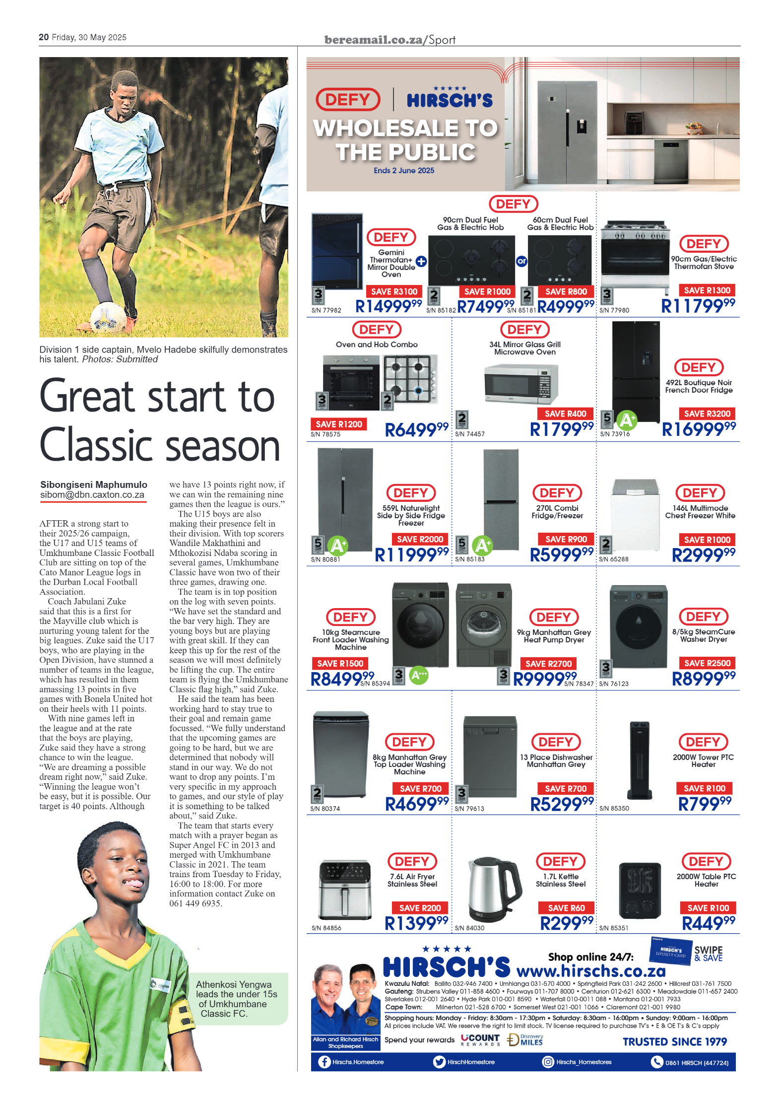 Berea Mail 30 May 2025 page 20