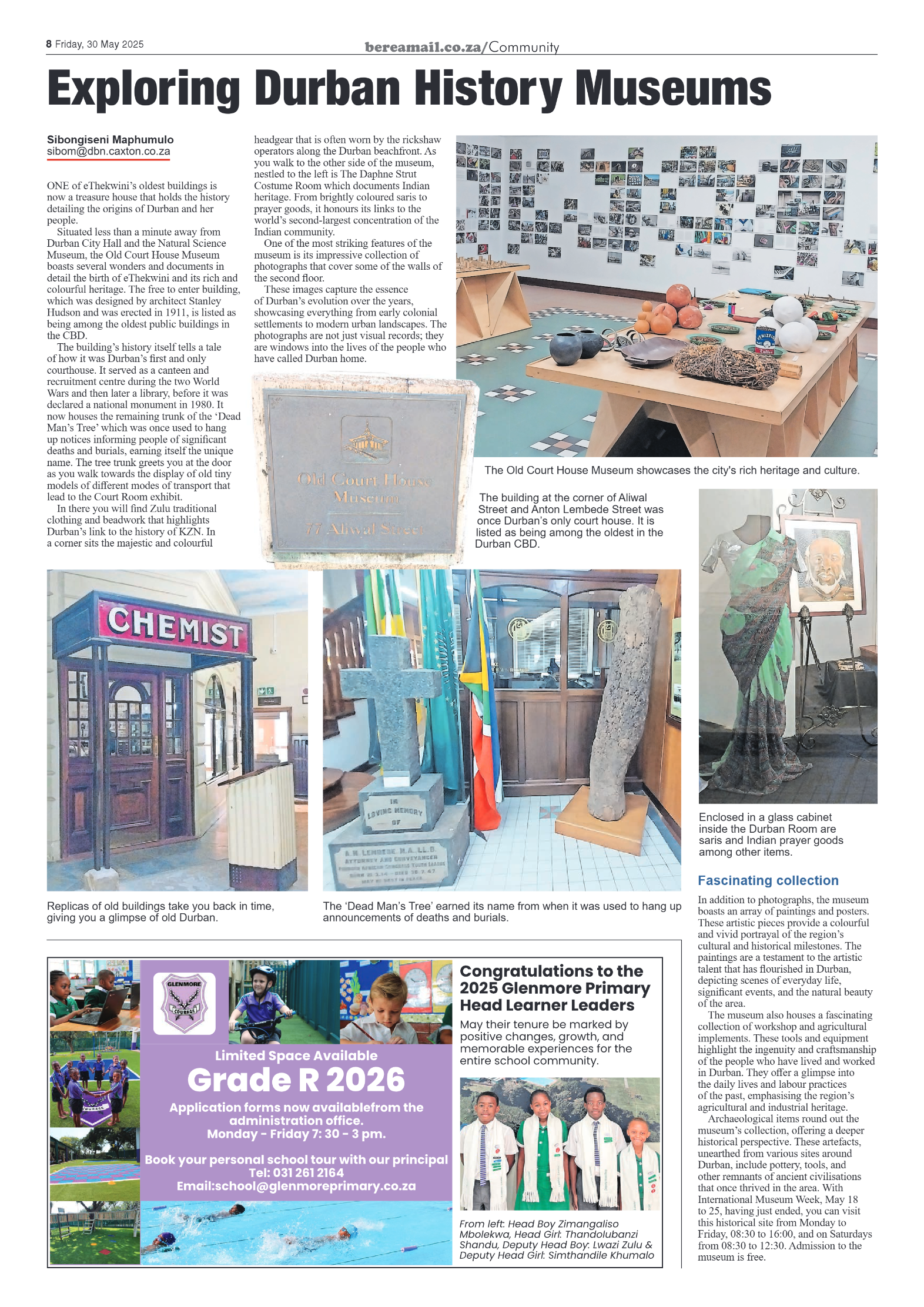 Berea Mail 30 May 2025 page 8