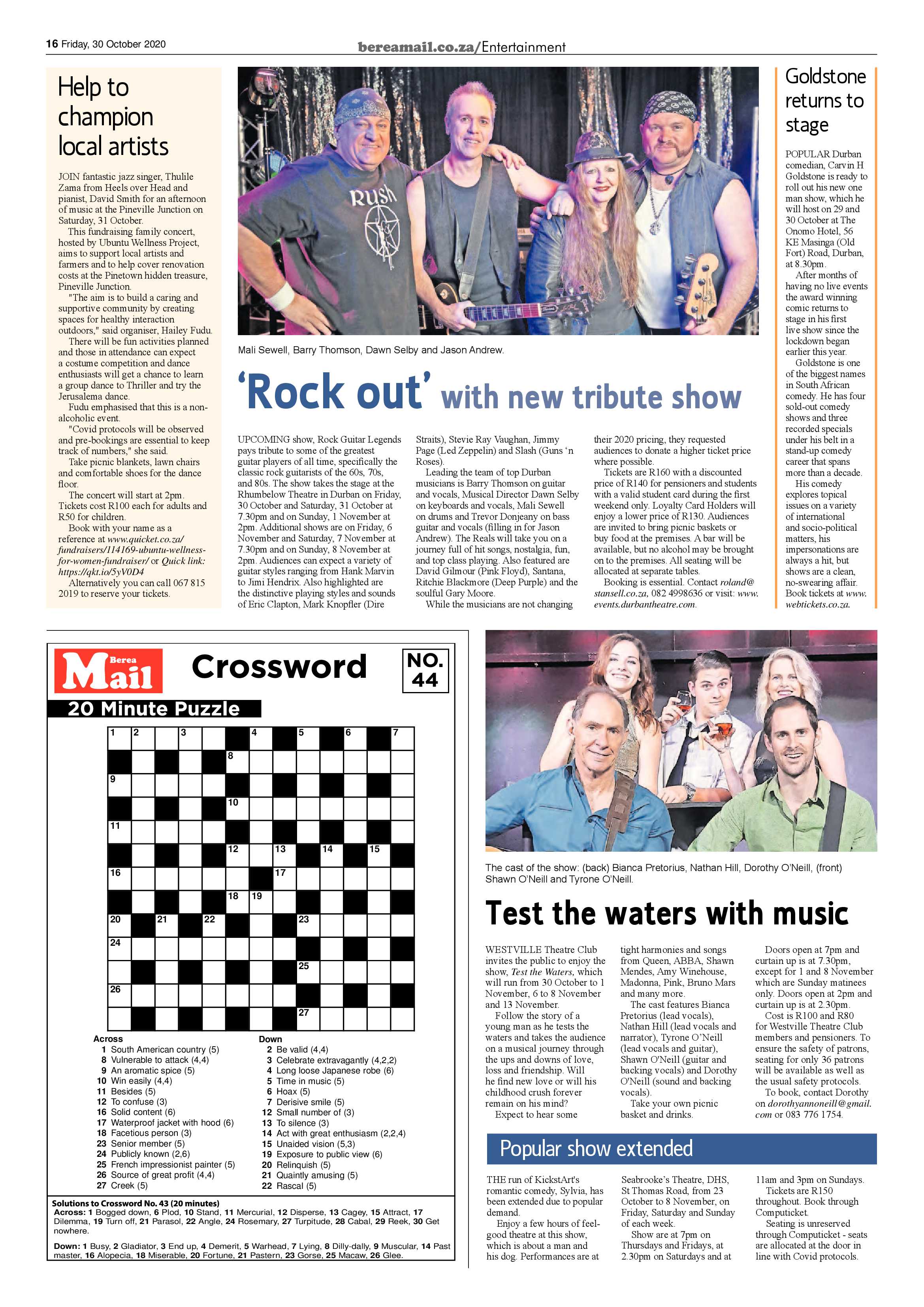 Berea Mail 30 October 2020 page 16