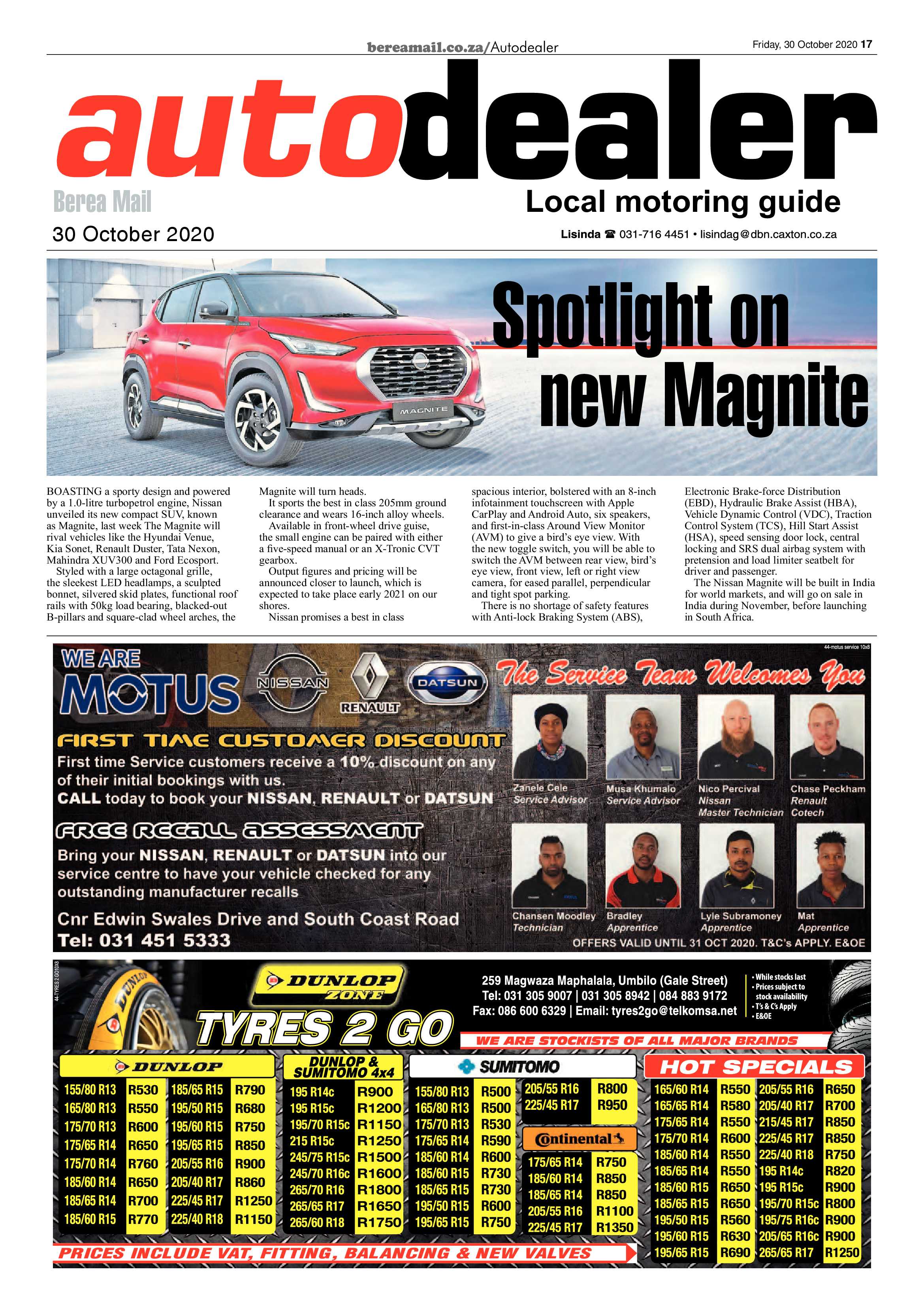 Berea Mail 30 October 2020 page 17