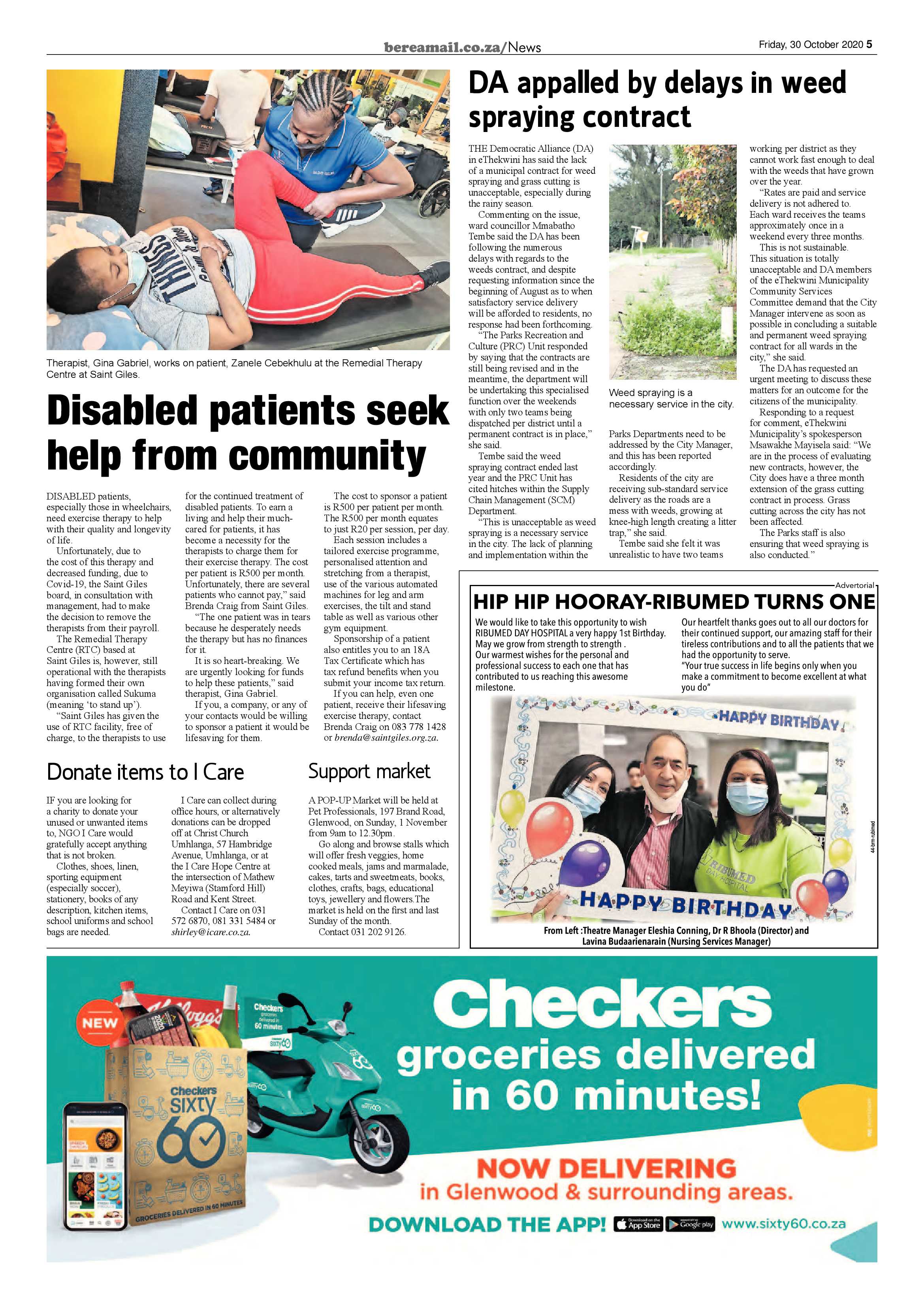 Berea Mail 30 October 2020 page 5