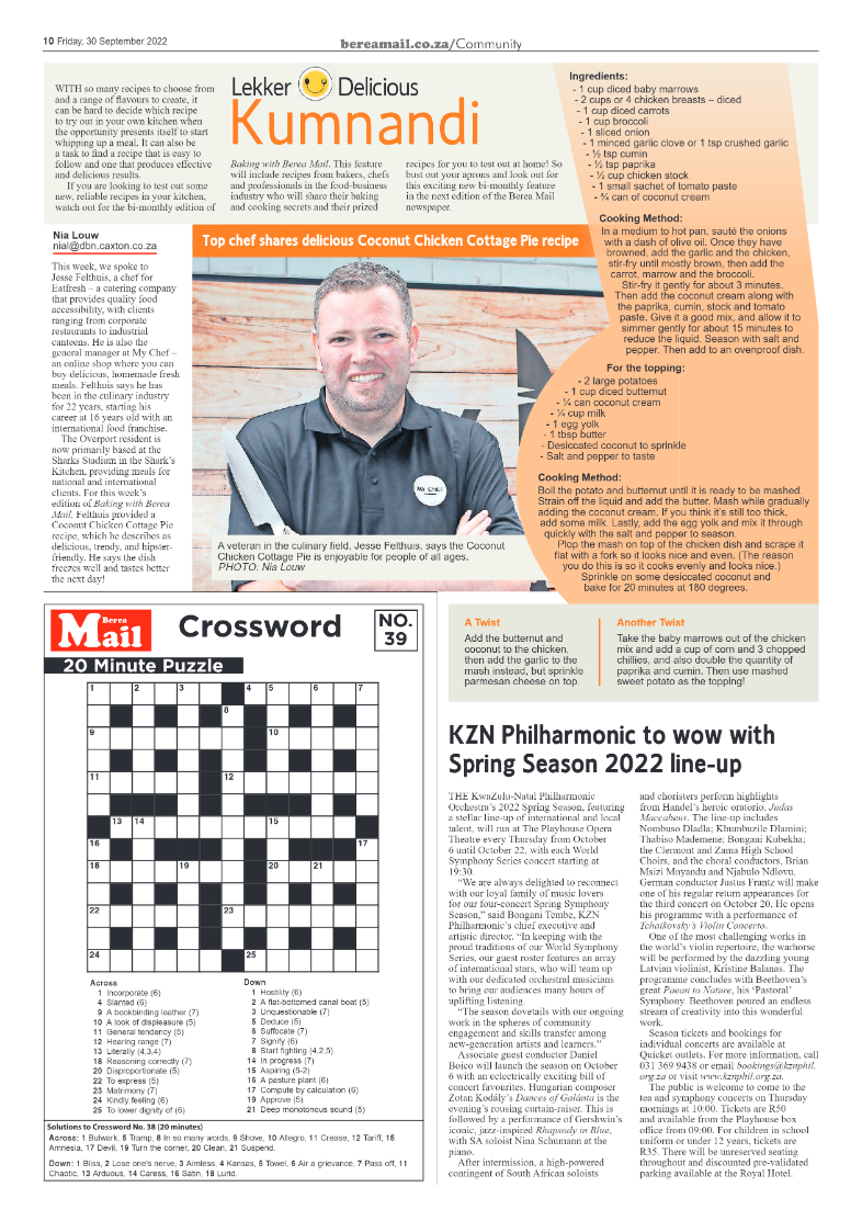 Berea Mail 30 September 2022 page 10