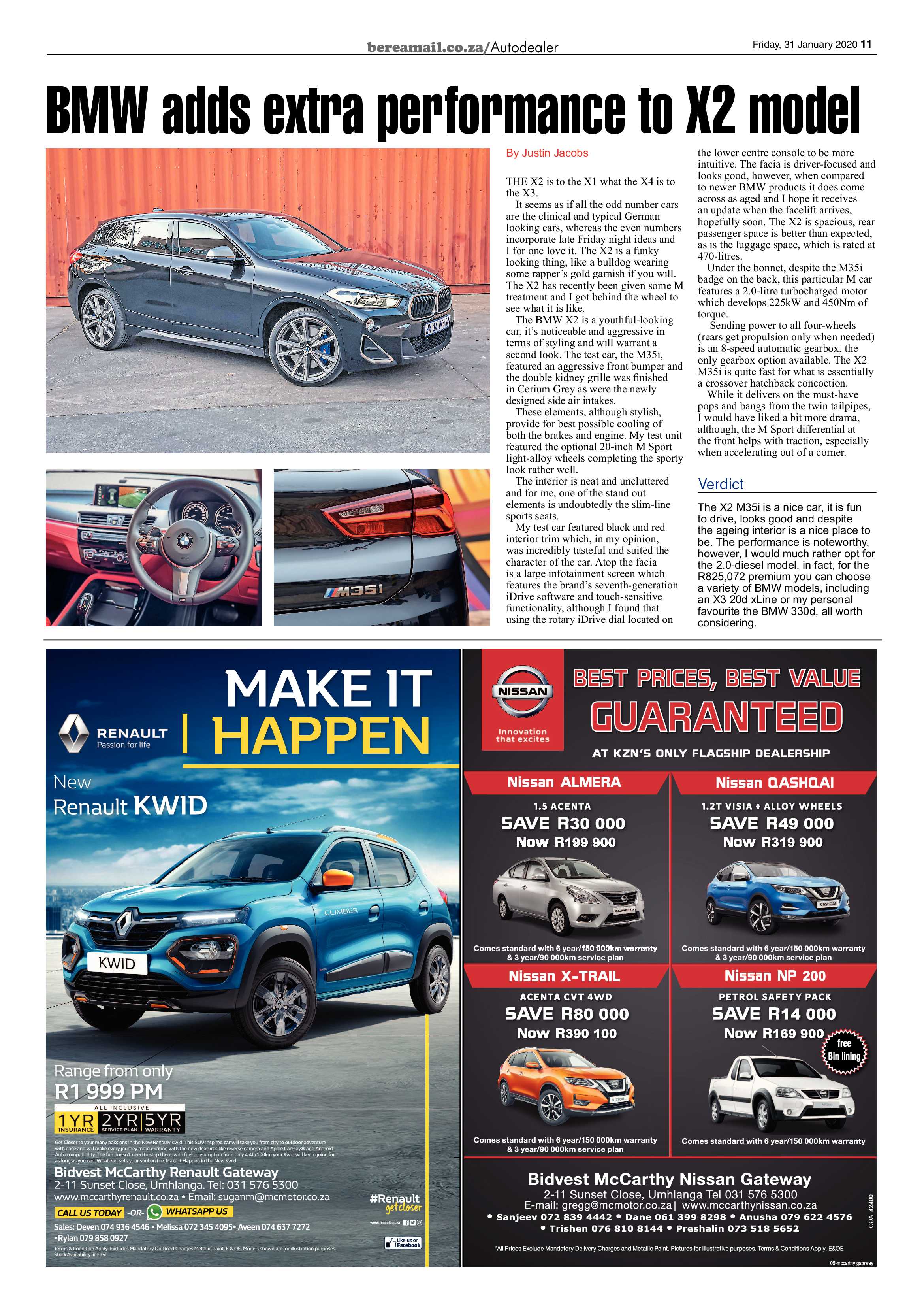 Berea Mail 31 January 2020 page 11