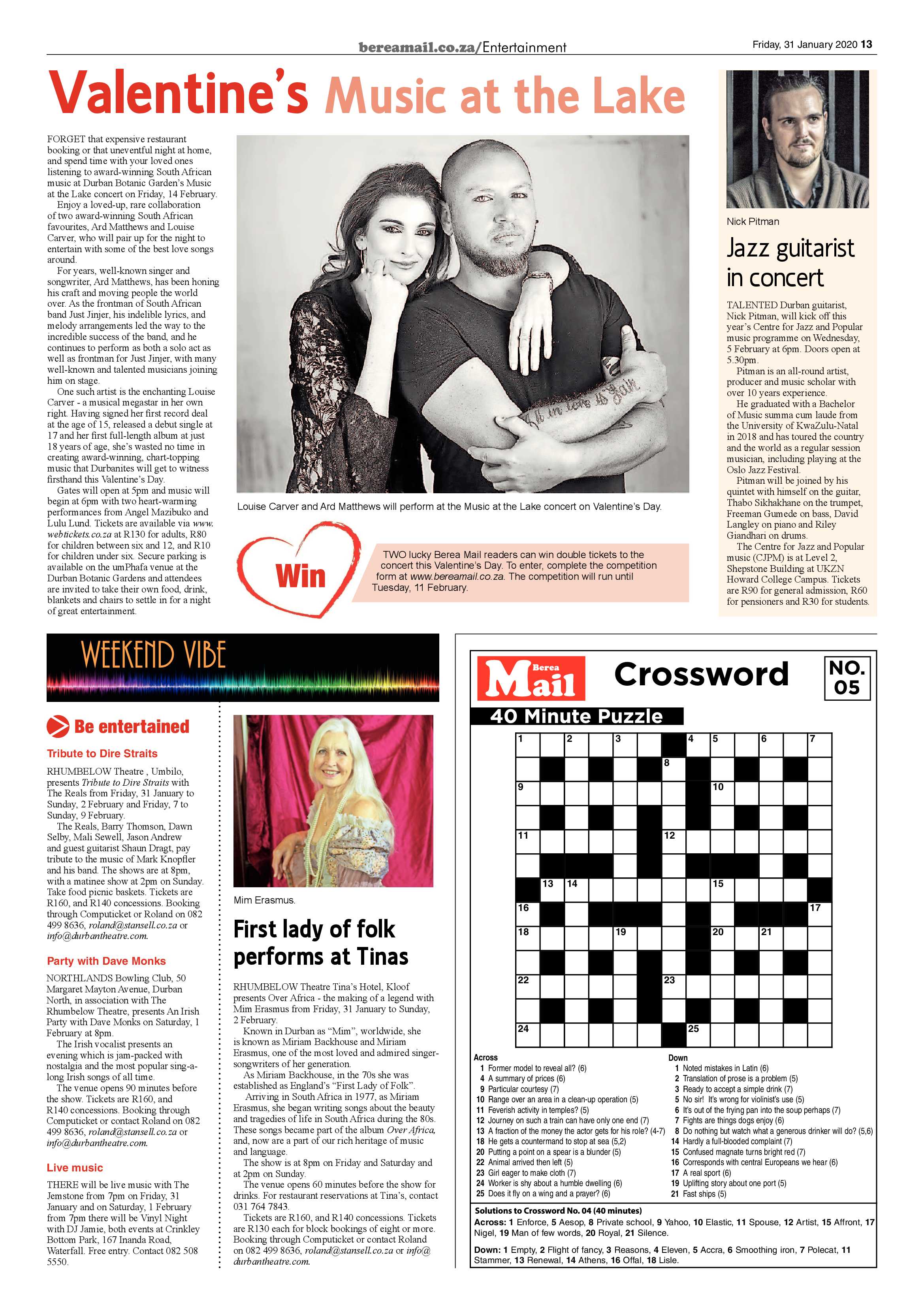 Berea Mail 31 January 2020 page 13