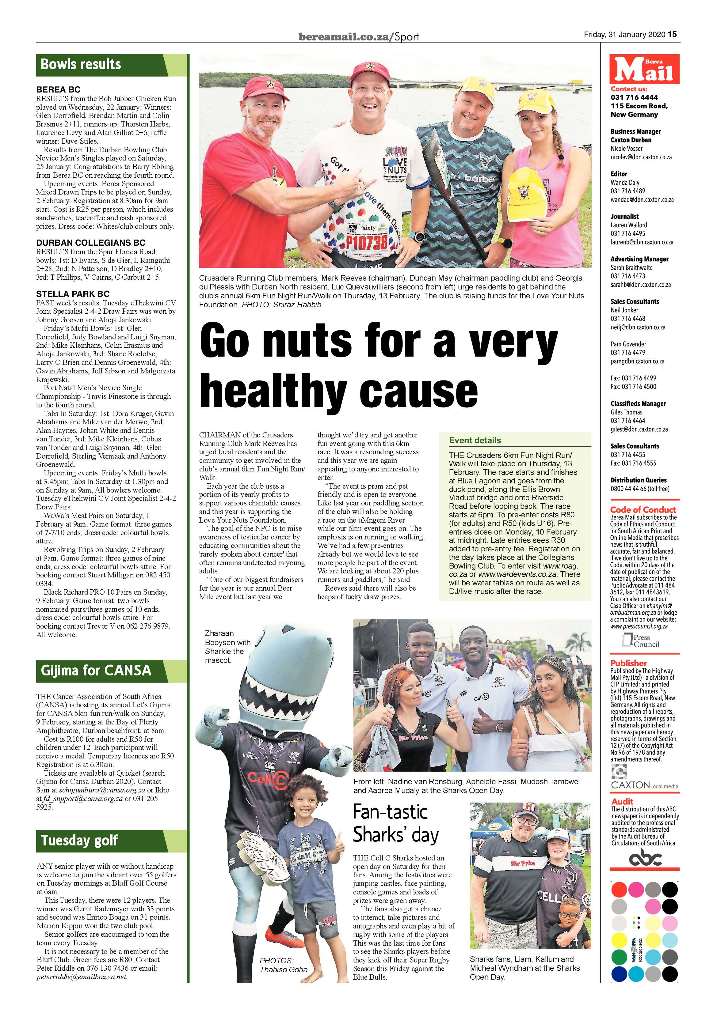 Berea Mail 31 January 2020 page 15