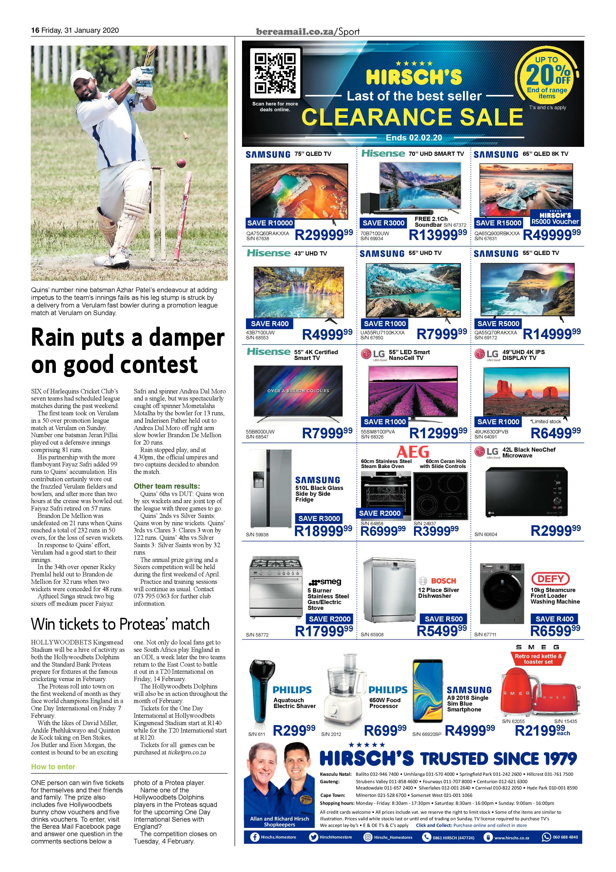 Berea Mail 31 January 2020 page 16