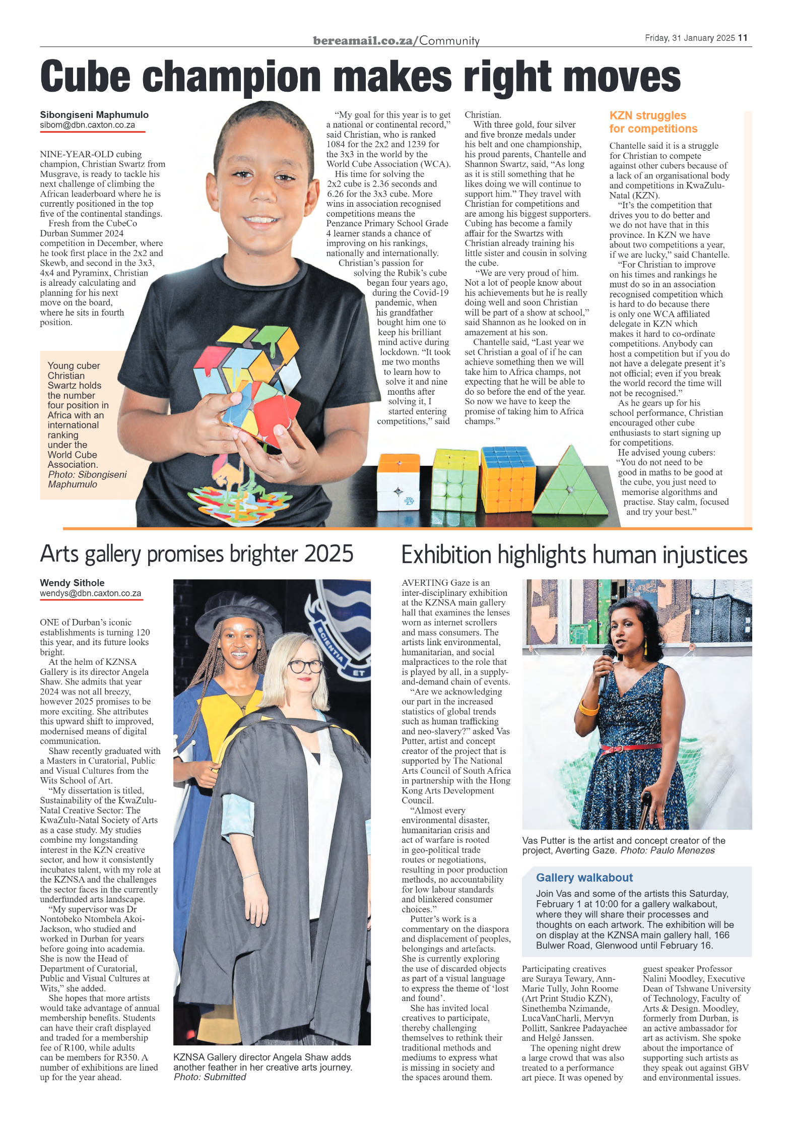 Berea Mail 31 January 2025 page 11