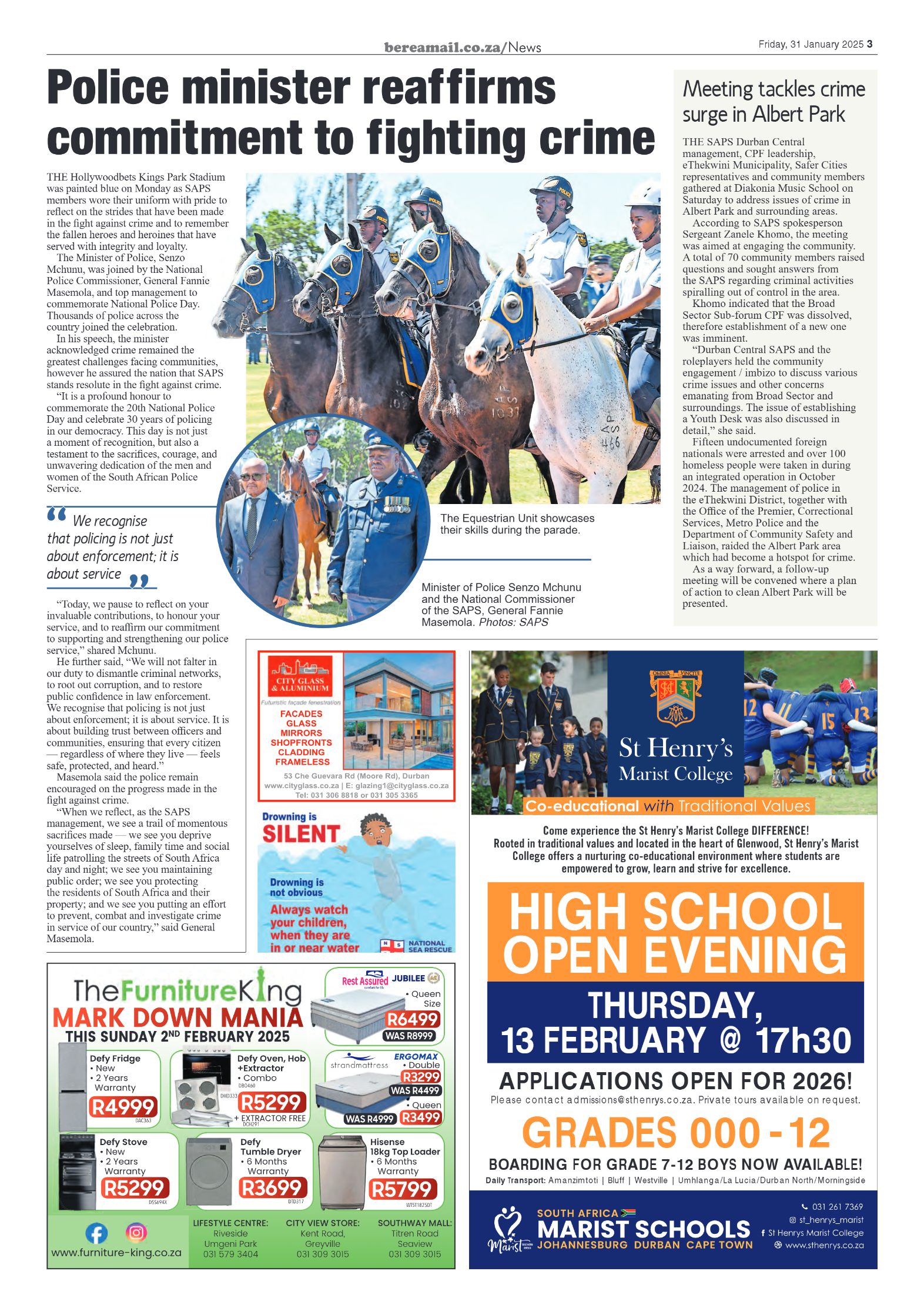 Berea Mail 31 January 2025 page 3