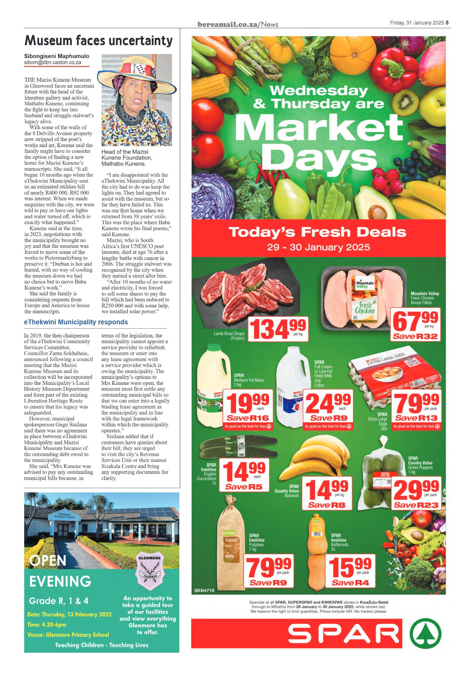 Berea Mail 31 January 2025 page 5