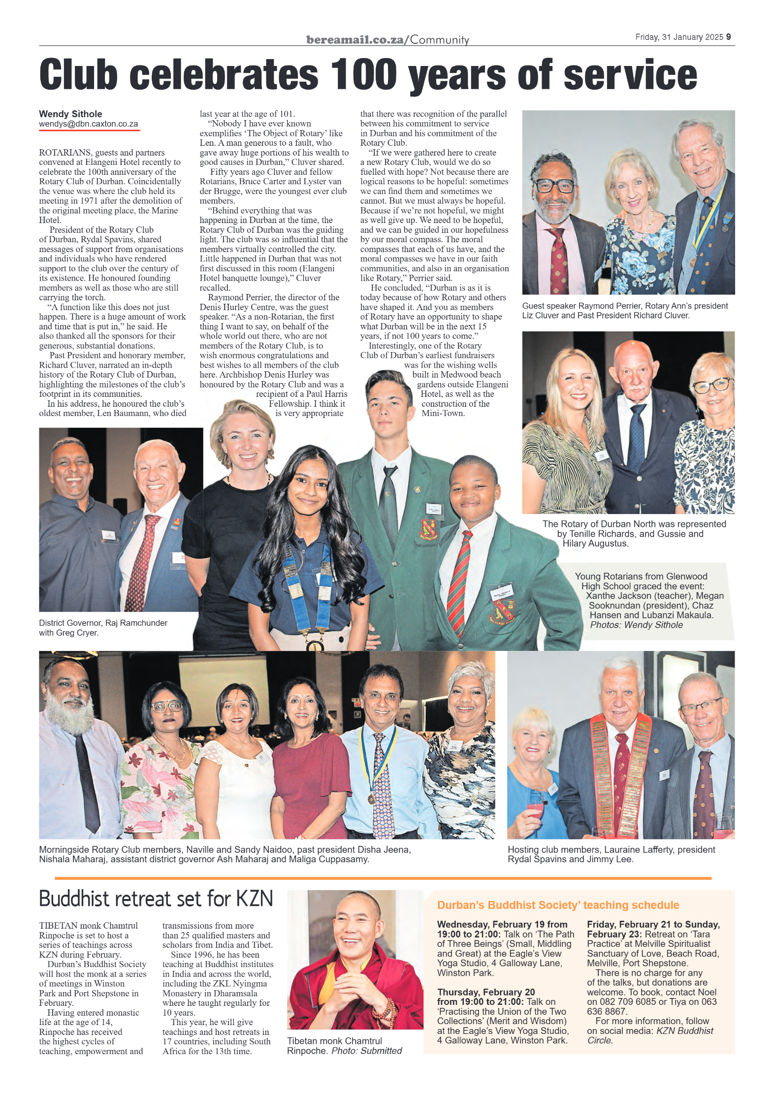 Berea Mail 31 January 2025 page 9