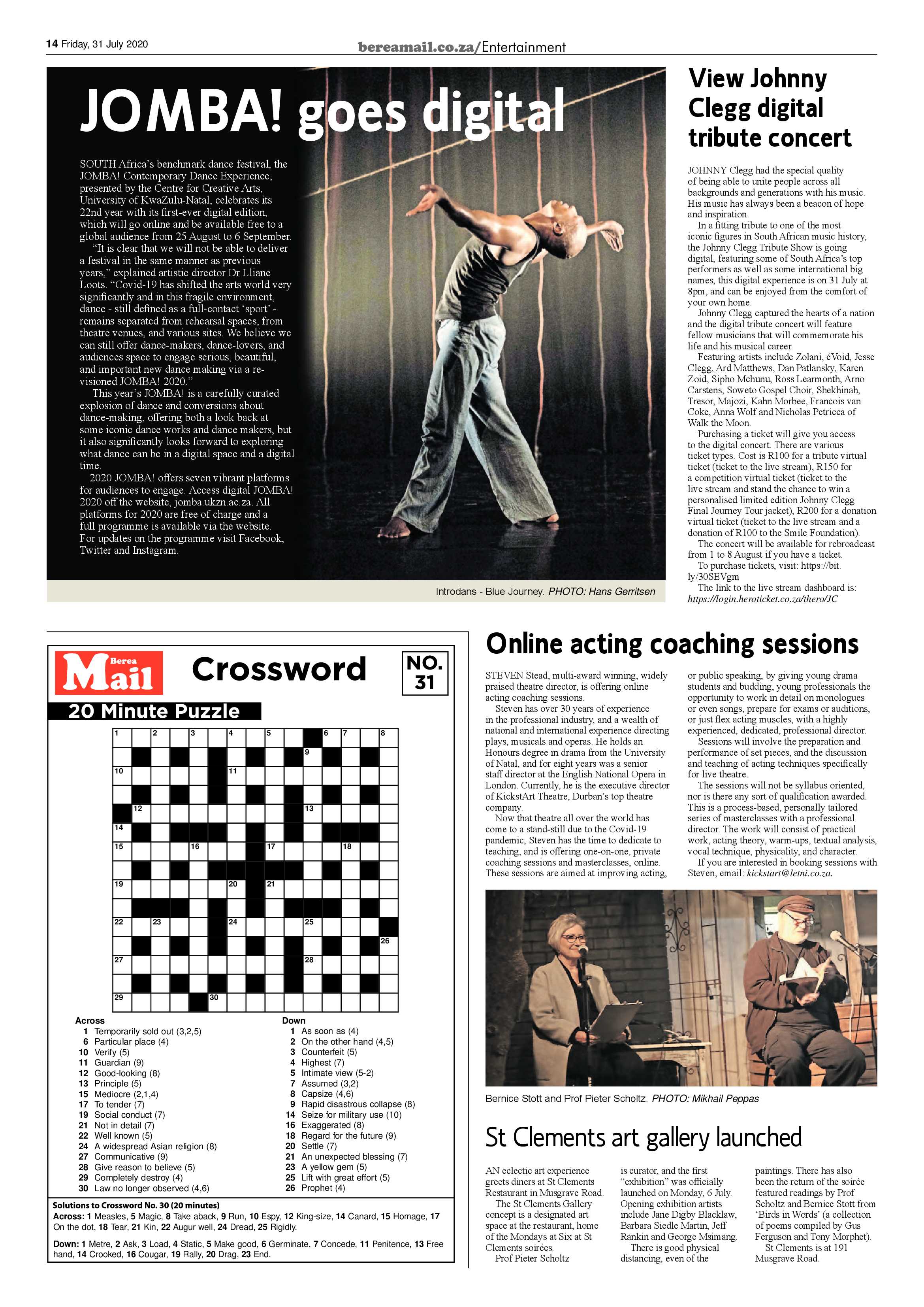 Berea Mail 31 July 2020 page 14