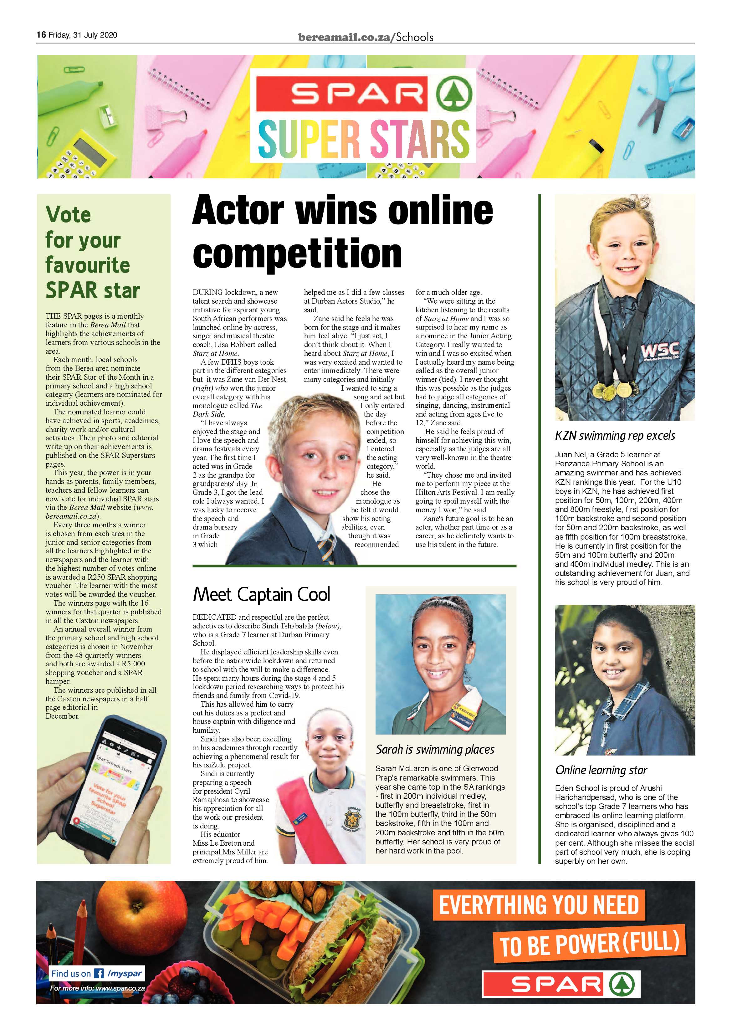 Berea Mail 31 July 2020 page 16