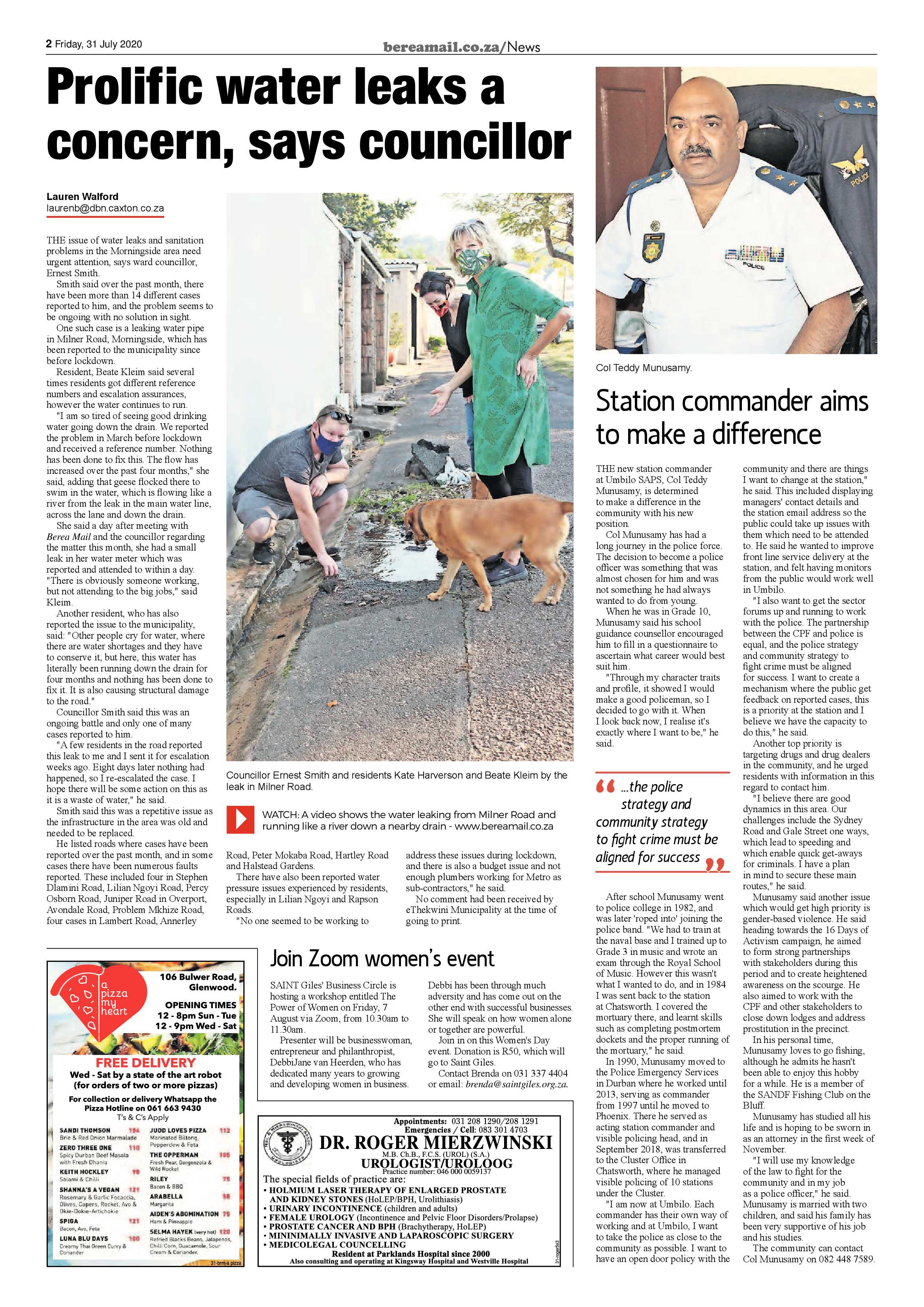 Berea Mail 31 July 2020 page 2