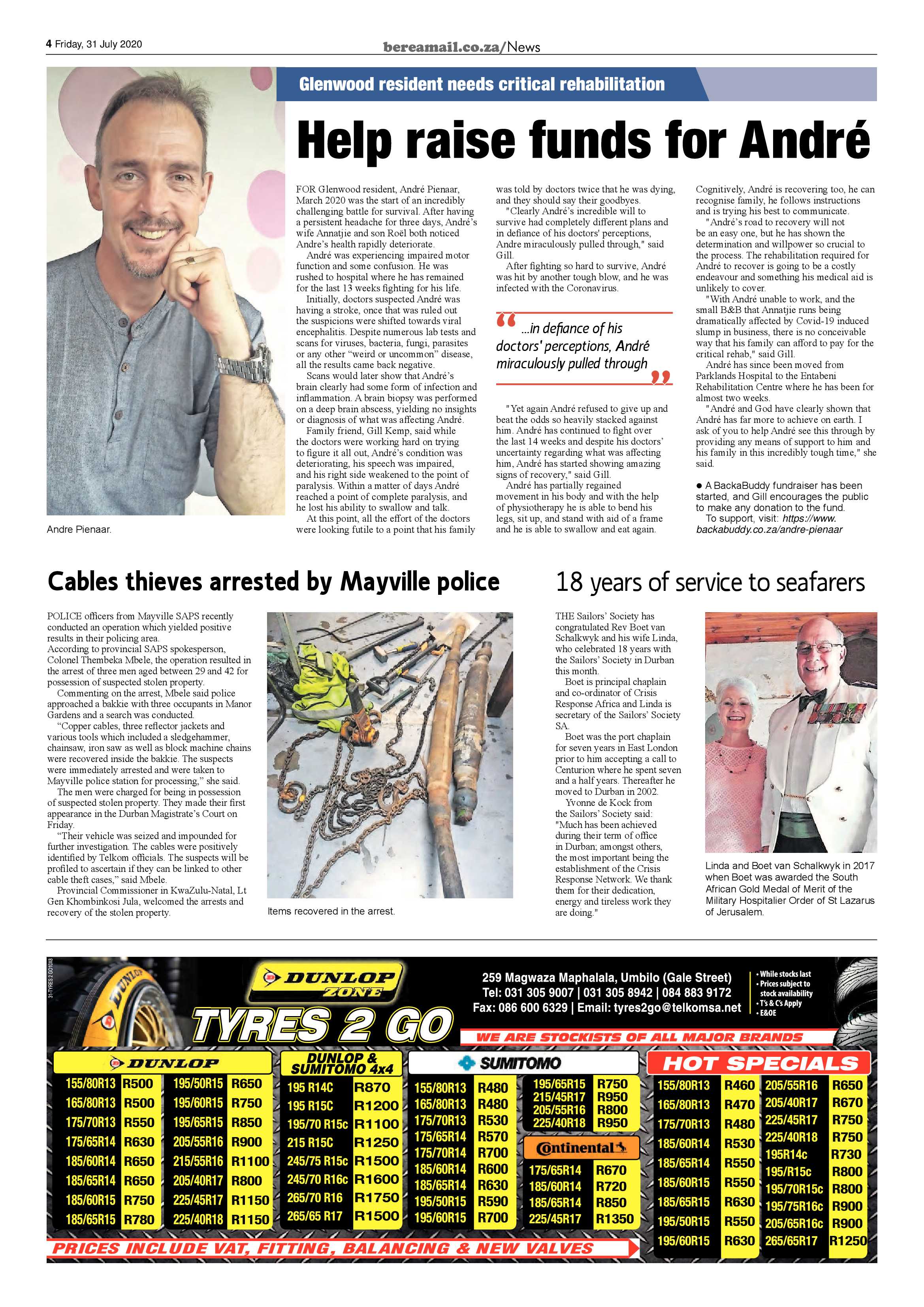 Berea Mail 31 July 2020 page 4