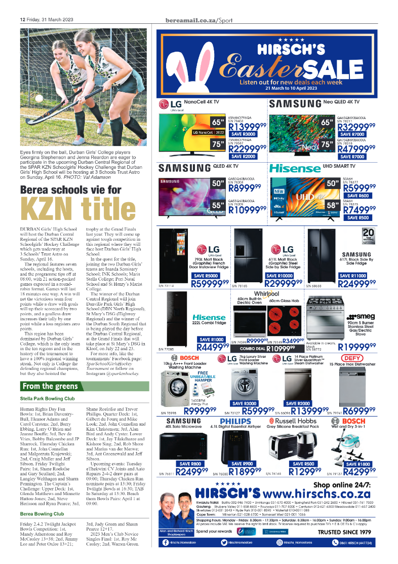 Berea Mail 31 March 2023 page 12