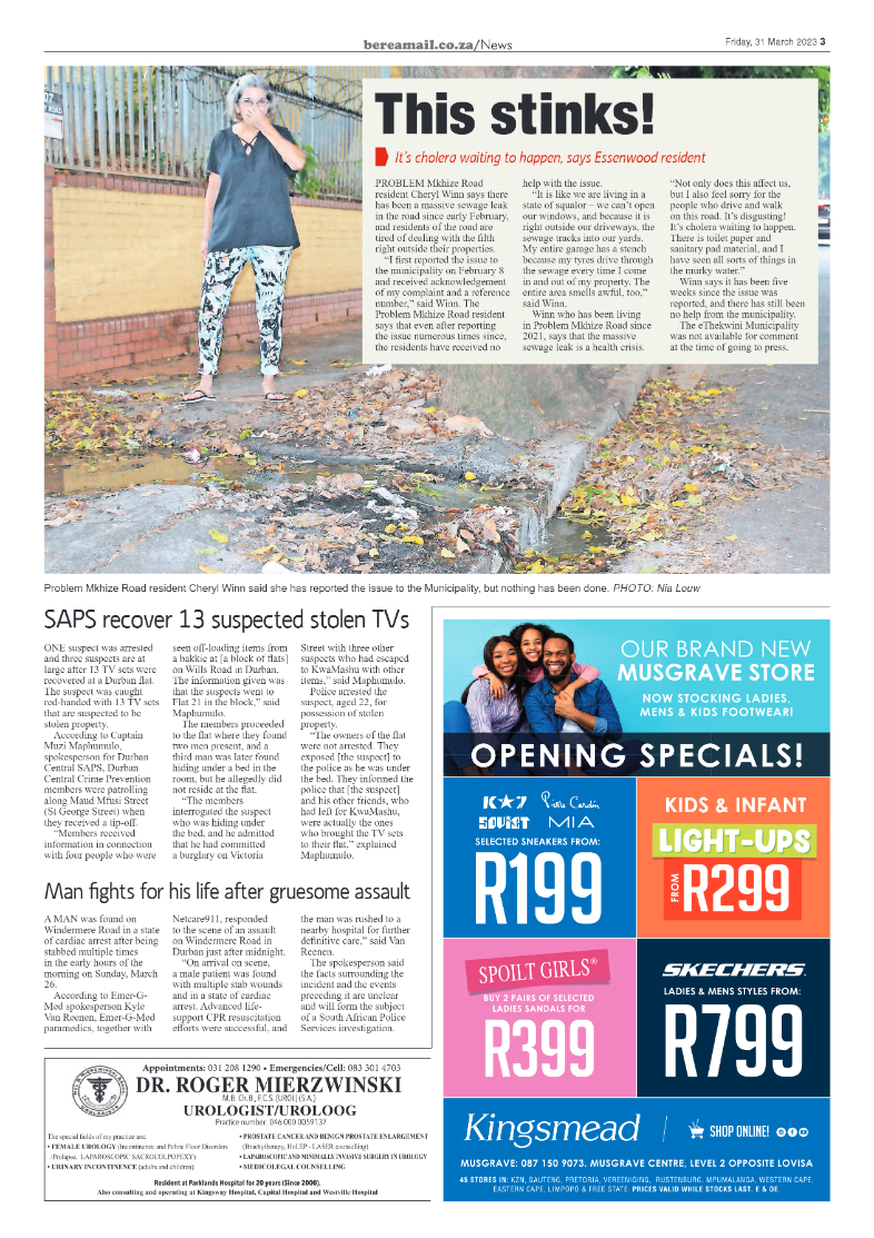 Berea Mail 31 March 2023 page 3