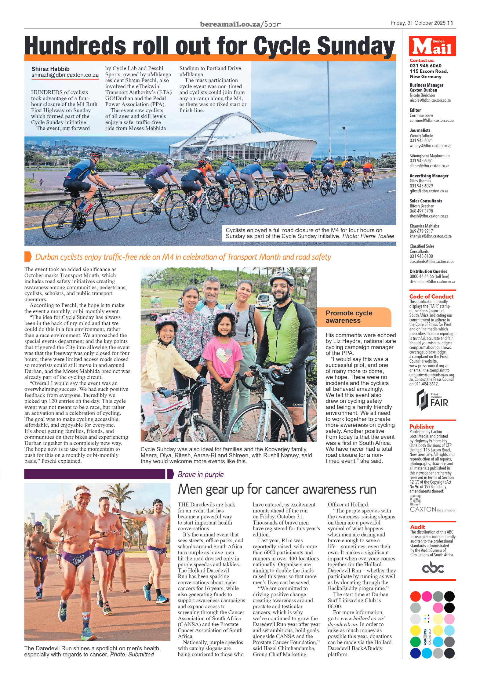 Berea Mail 31 October 2025 page 11