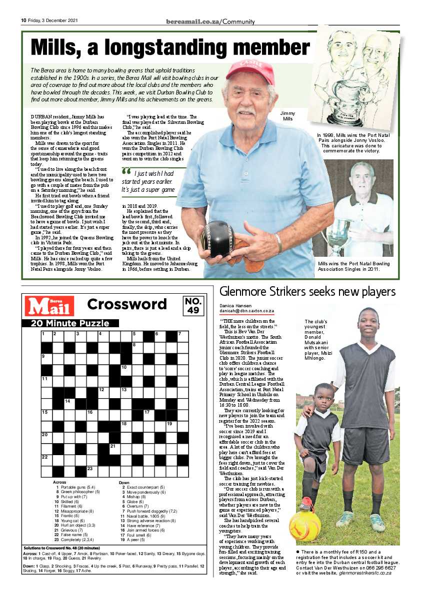 Berea Mail 3 December 2021 page 10