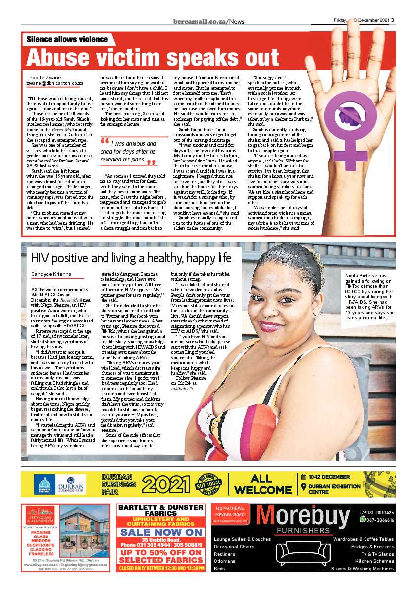 Berea Mail 3 December 2021 page 3