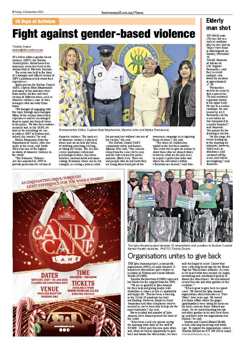 Berea Mail 3 December 2021 page 4