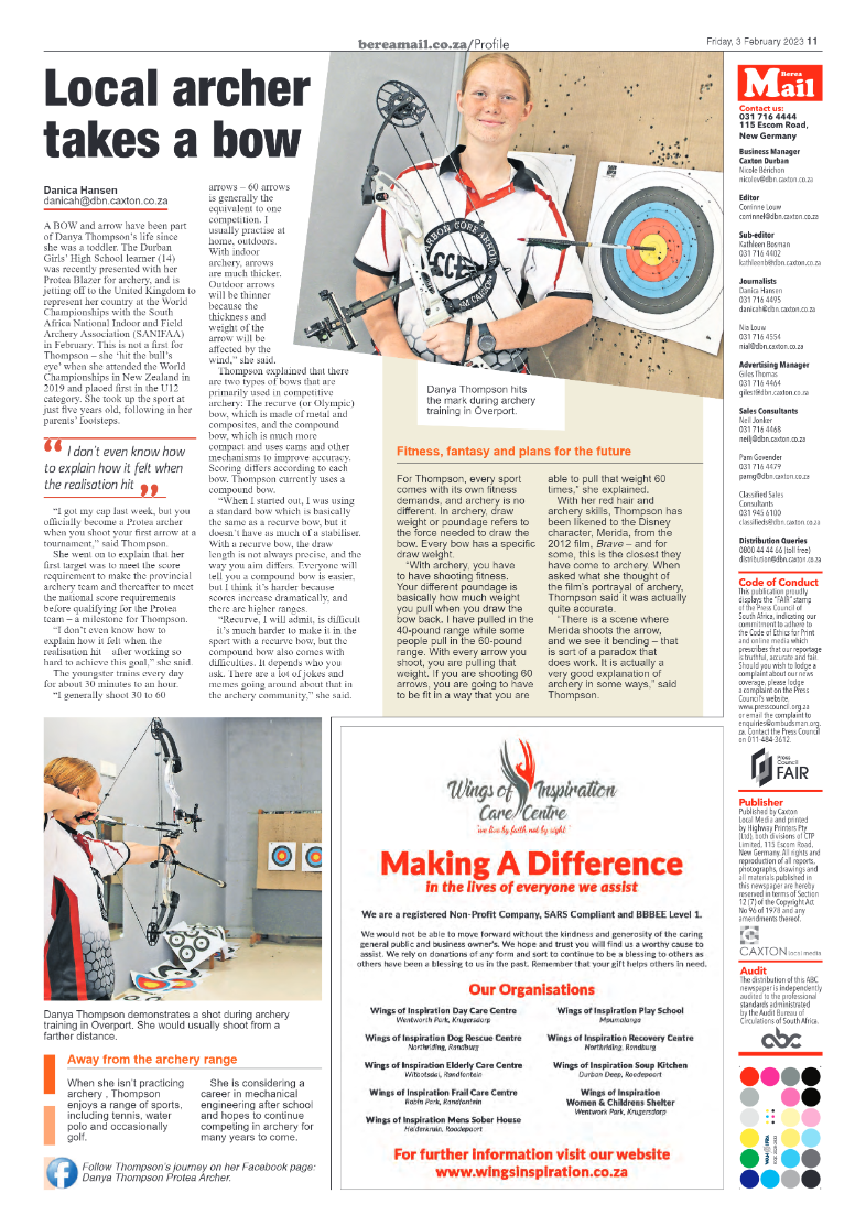 Berea Mail 3 February 2023 page 11