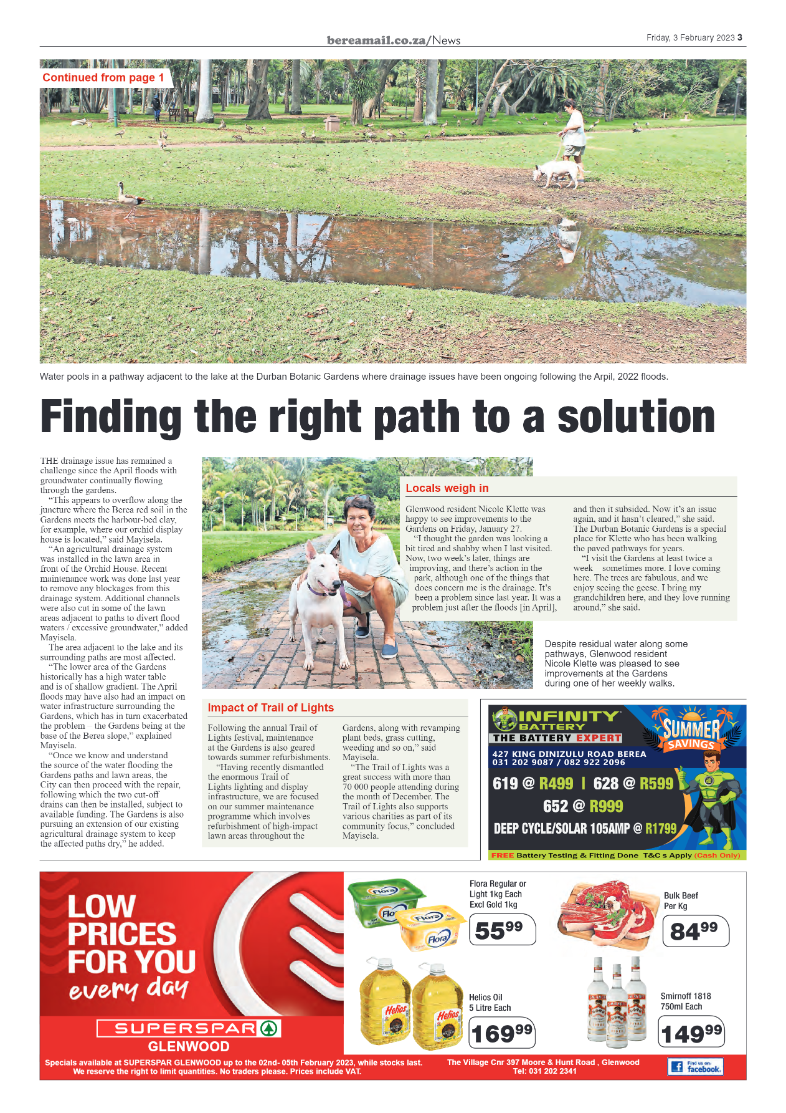 Berea Mail 3 February 2023 page 3