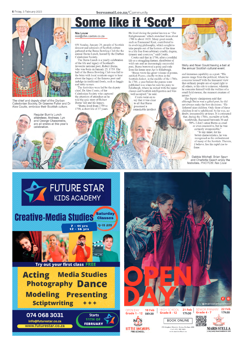 Berea Mail 3 February 2023 page 6