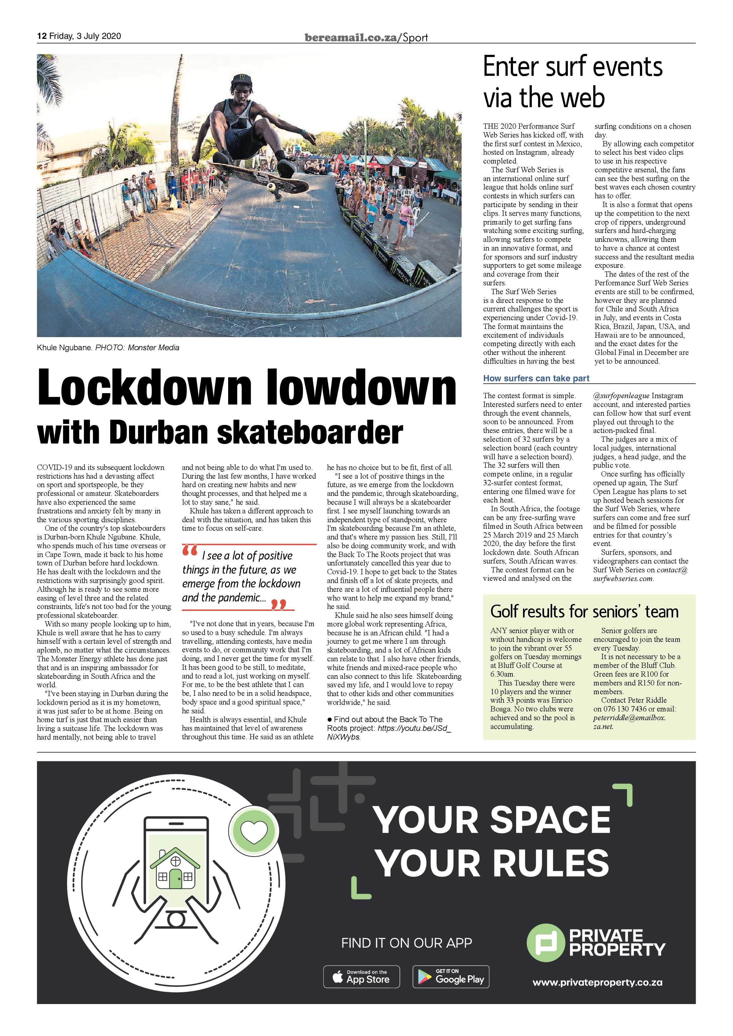 Berea Mail 3 July 2020 page 12