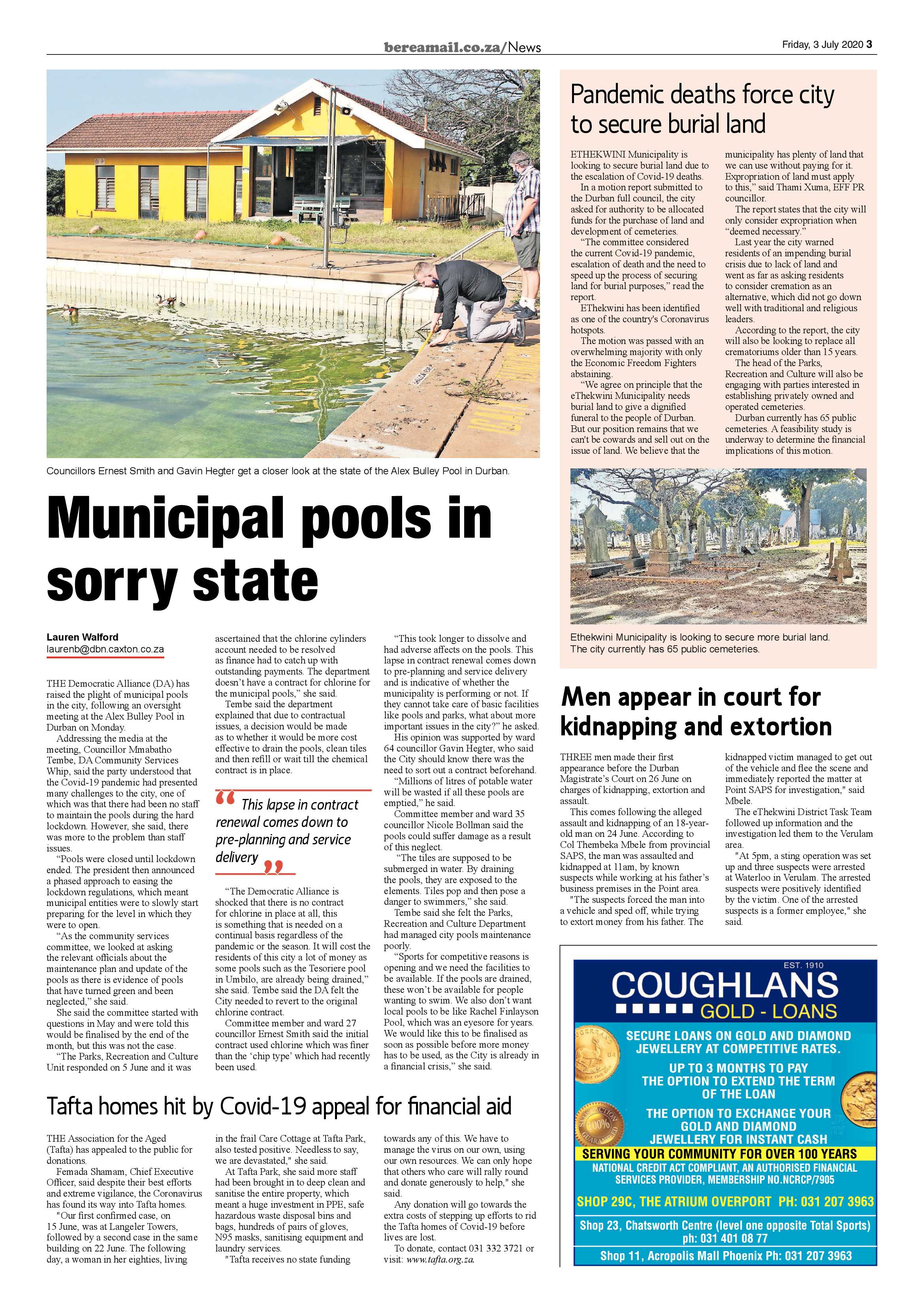 Berea Mail 3 July 2020 page 3
