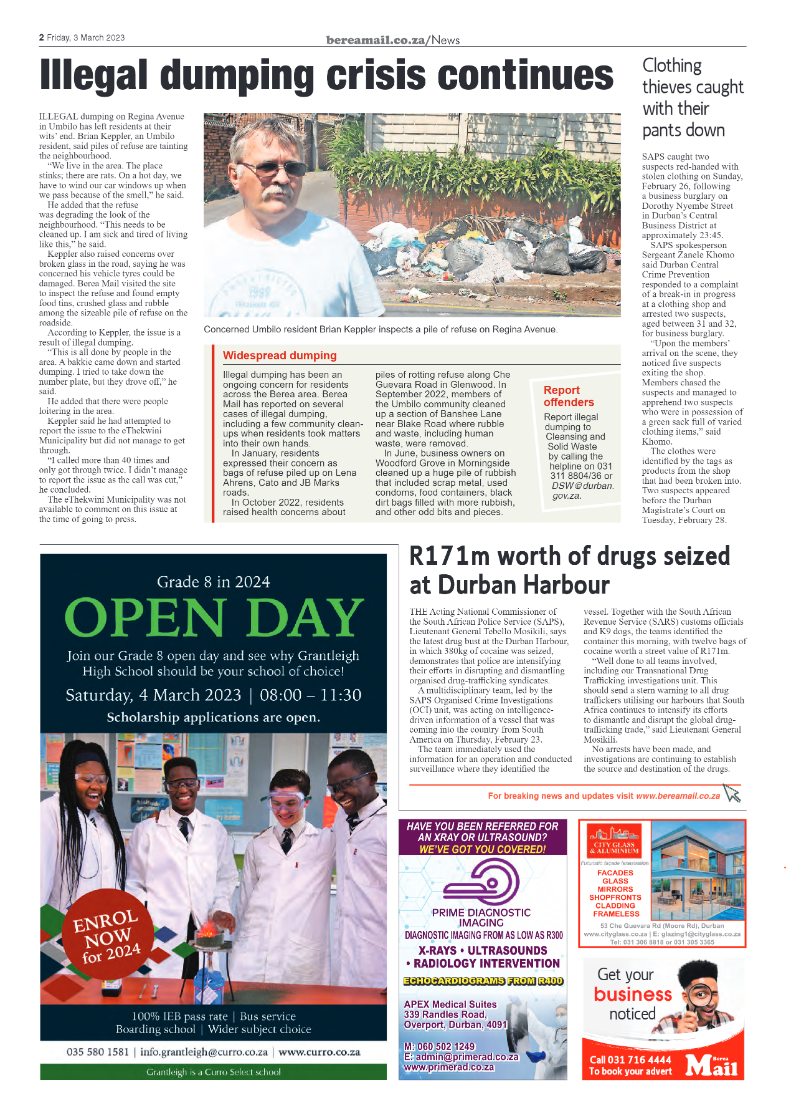 Berea Mail 3 March 2023 page 2