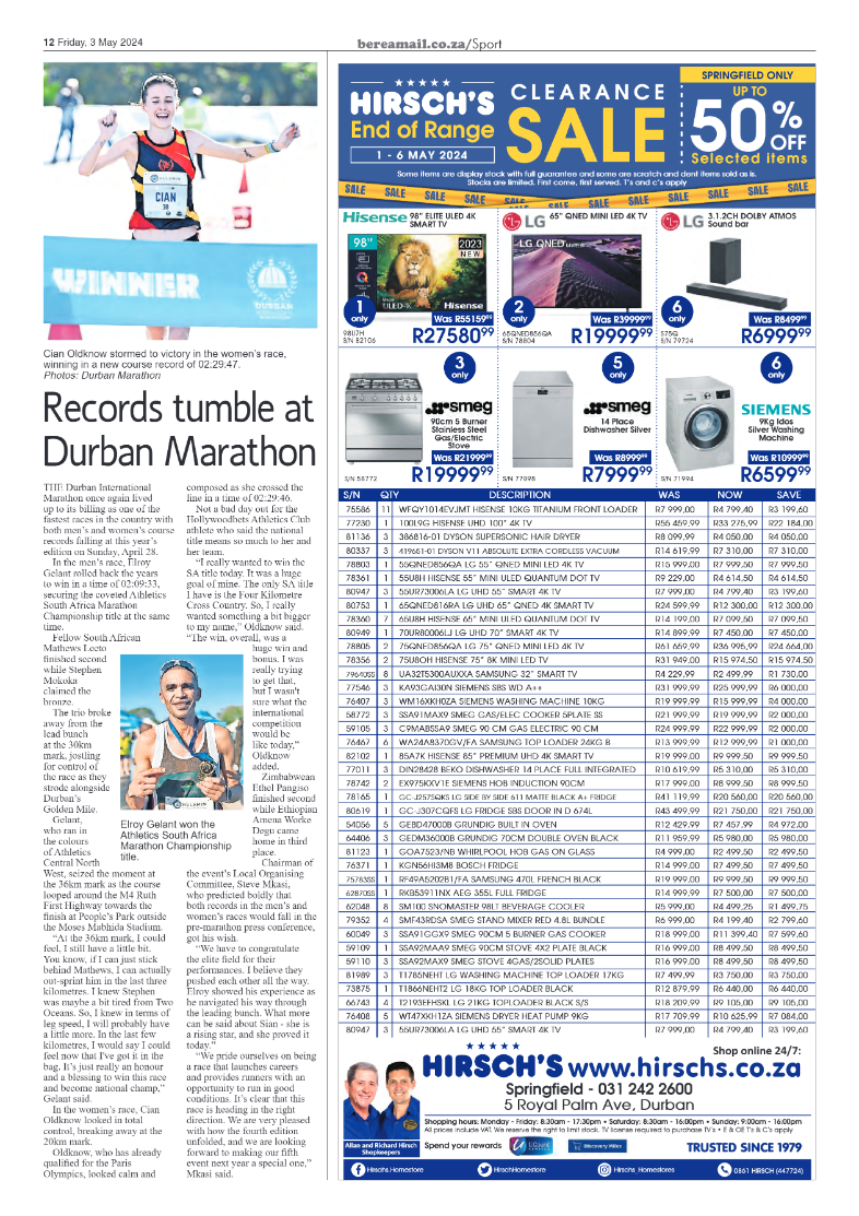 Berea Mail 3 May 2024 page 12