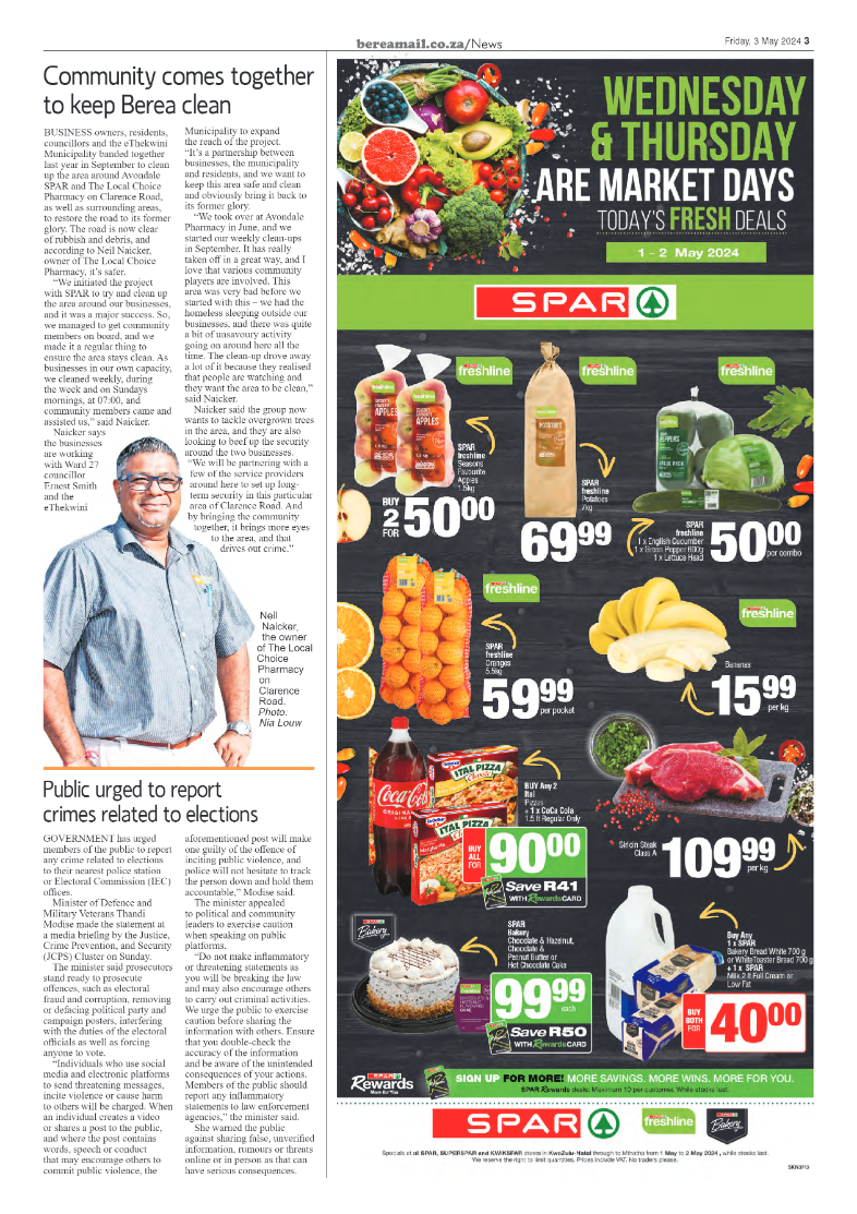 Berea Mail 3 May 2024 page 3