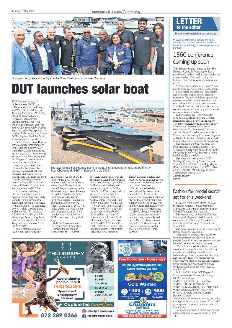 Berea Mail 3 May 2024 page 6