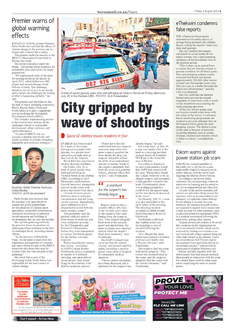 Berea Mail 4 August 2024 page 3