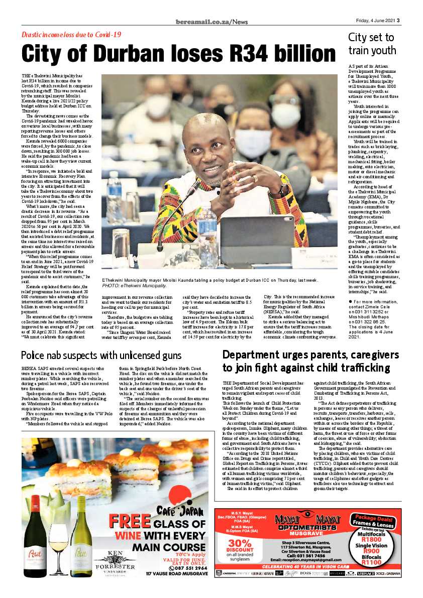 Berea Mail 4 June 2021 page 3