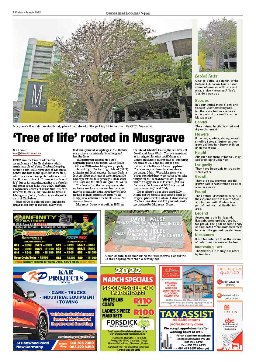 Berea Mail 4 March 2022 page 4