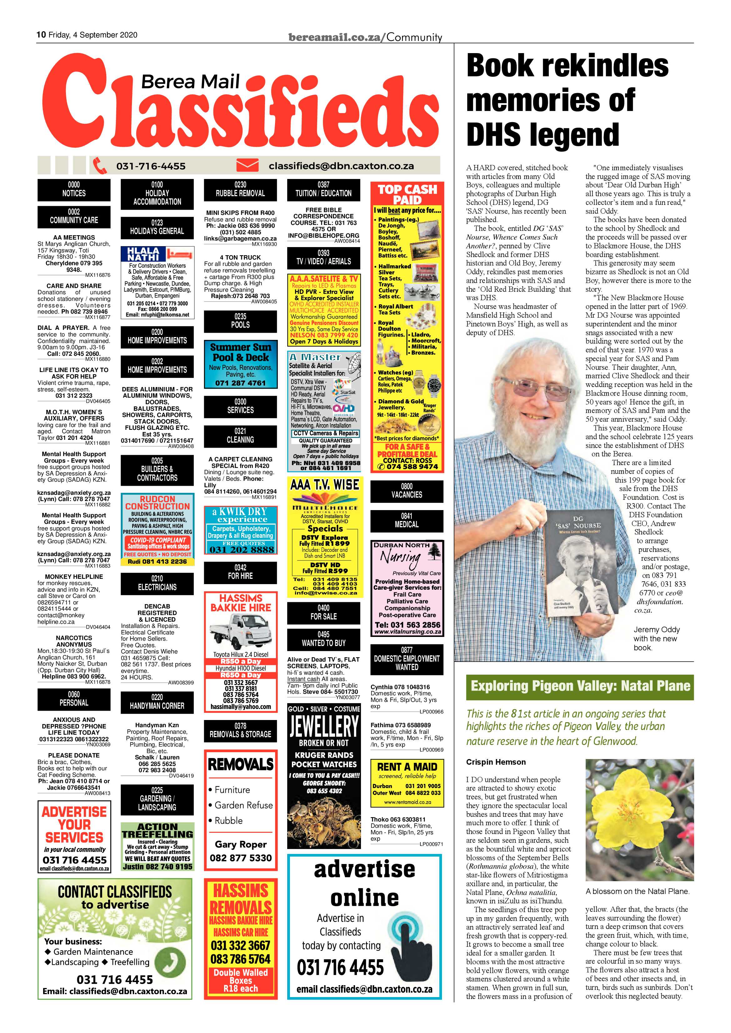 Berea Mail 4 September 2020 page 10