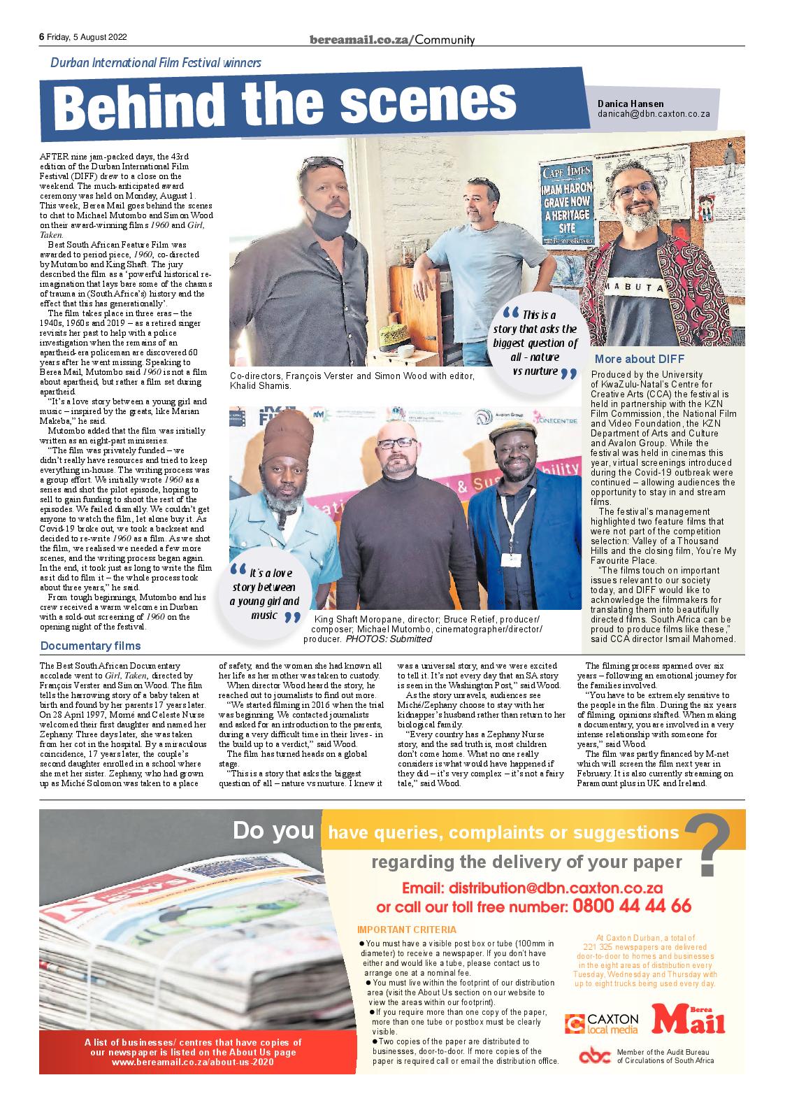 Berea Mail 5 August 2022 page 6