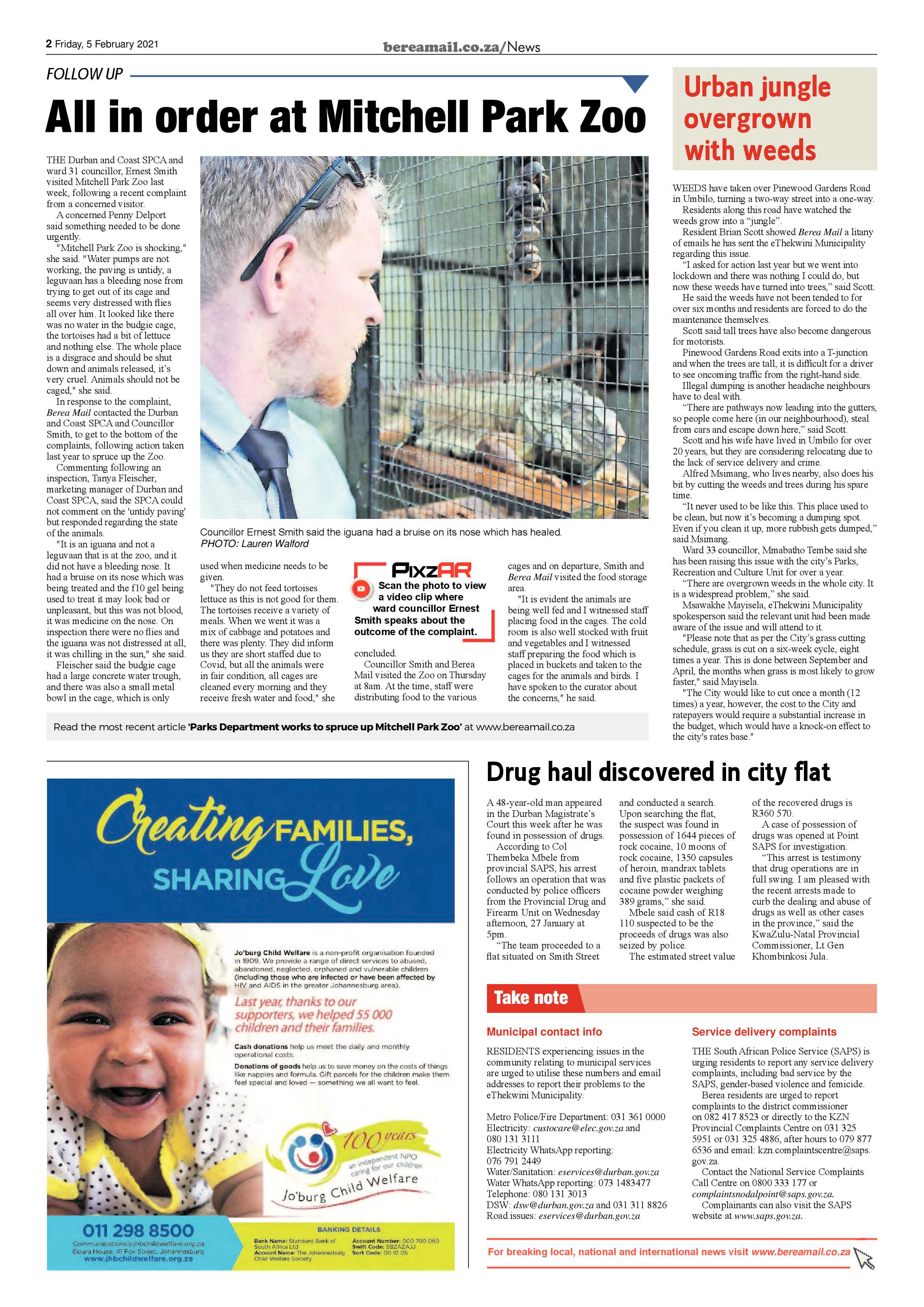Berea Mail 5 February 2021 page 2