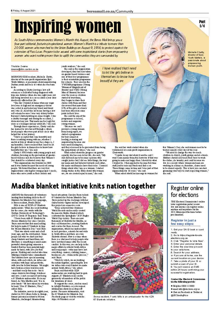 Berea Mail 6 August 2021 page 6