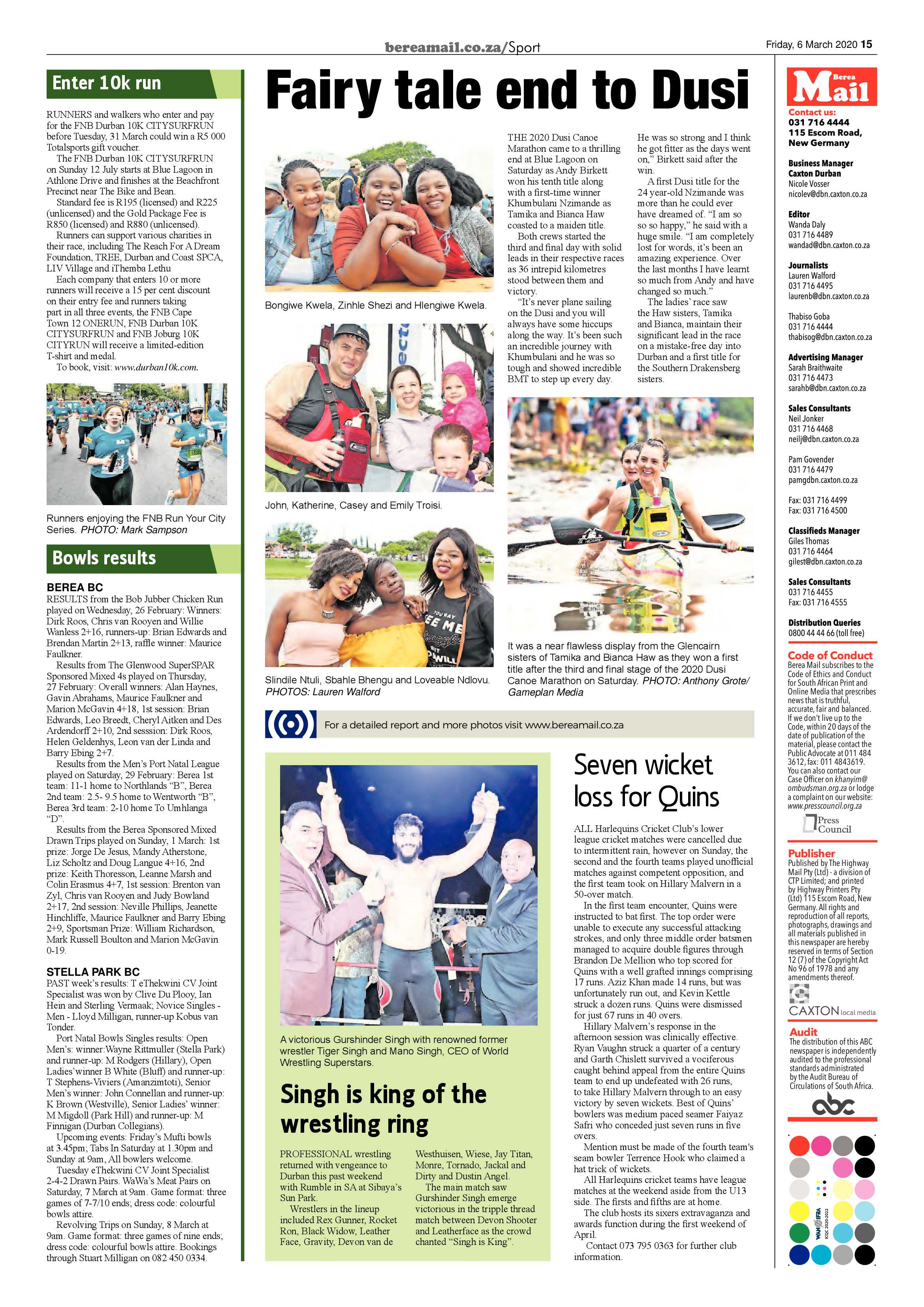 Berea Mail 6 March 2020 page 15