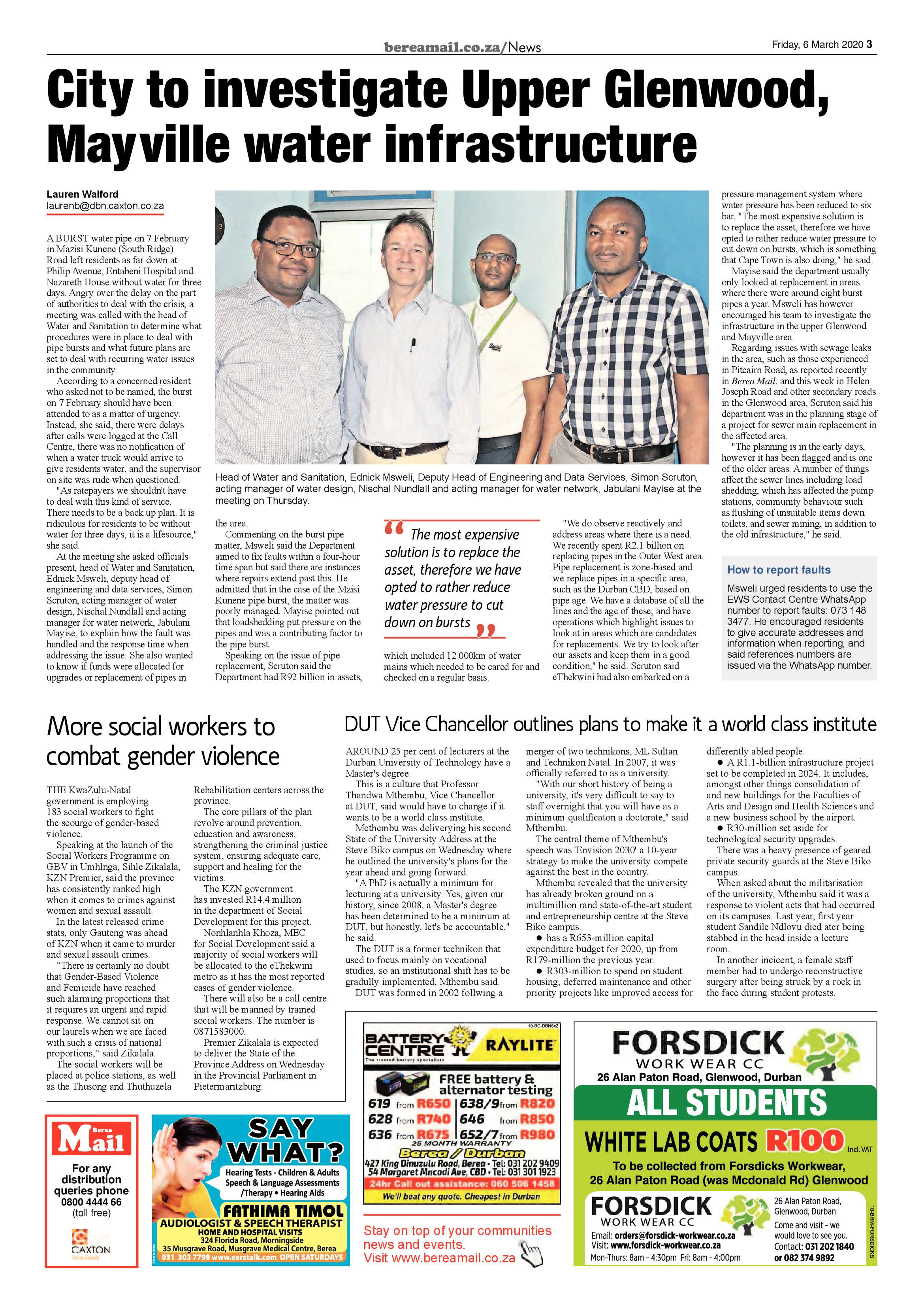 Berea Mail 6 March 2020 page 3
