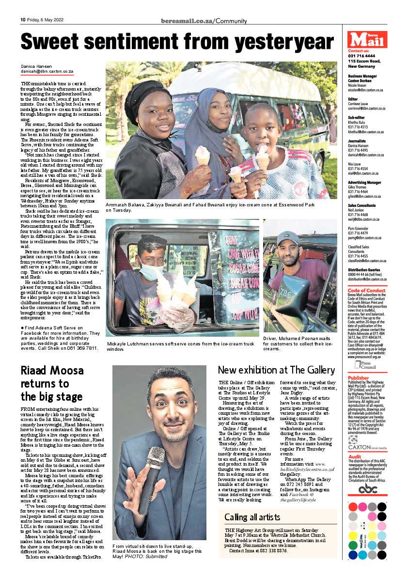 Berea Mail 6 May 2022 page 10