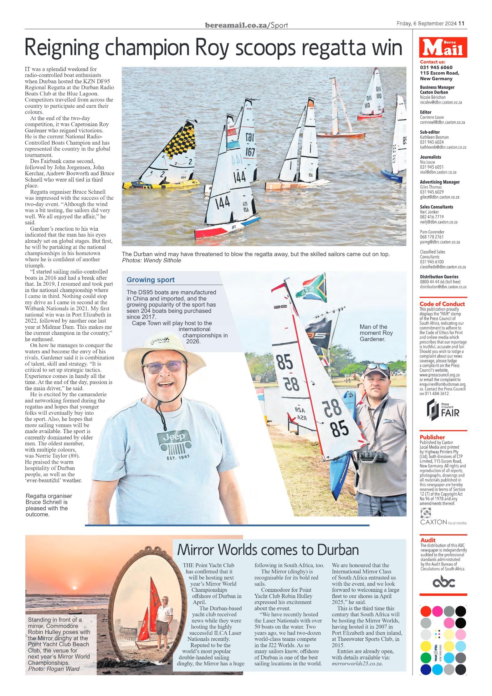 Berea Mail 6 September 2024 page 11