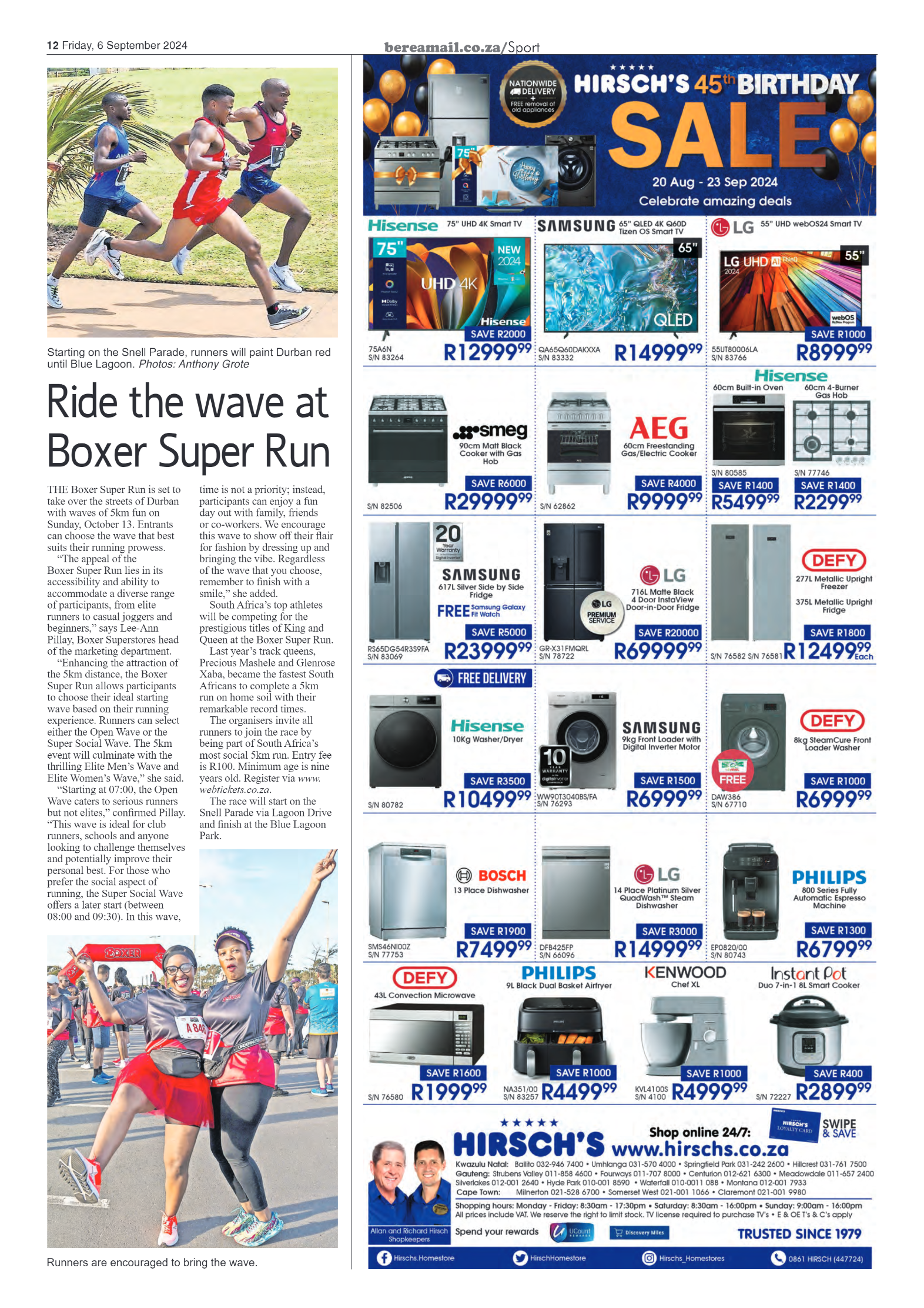 Berea Mail 6 September 2024 page 12